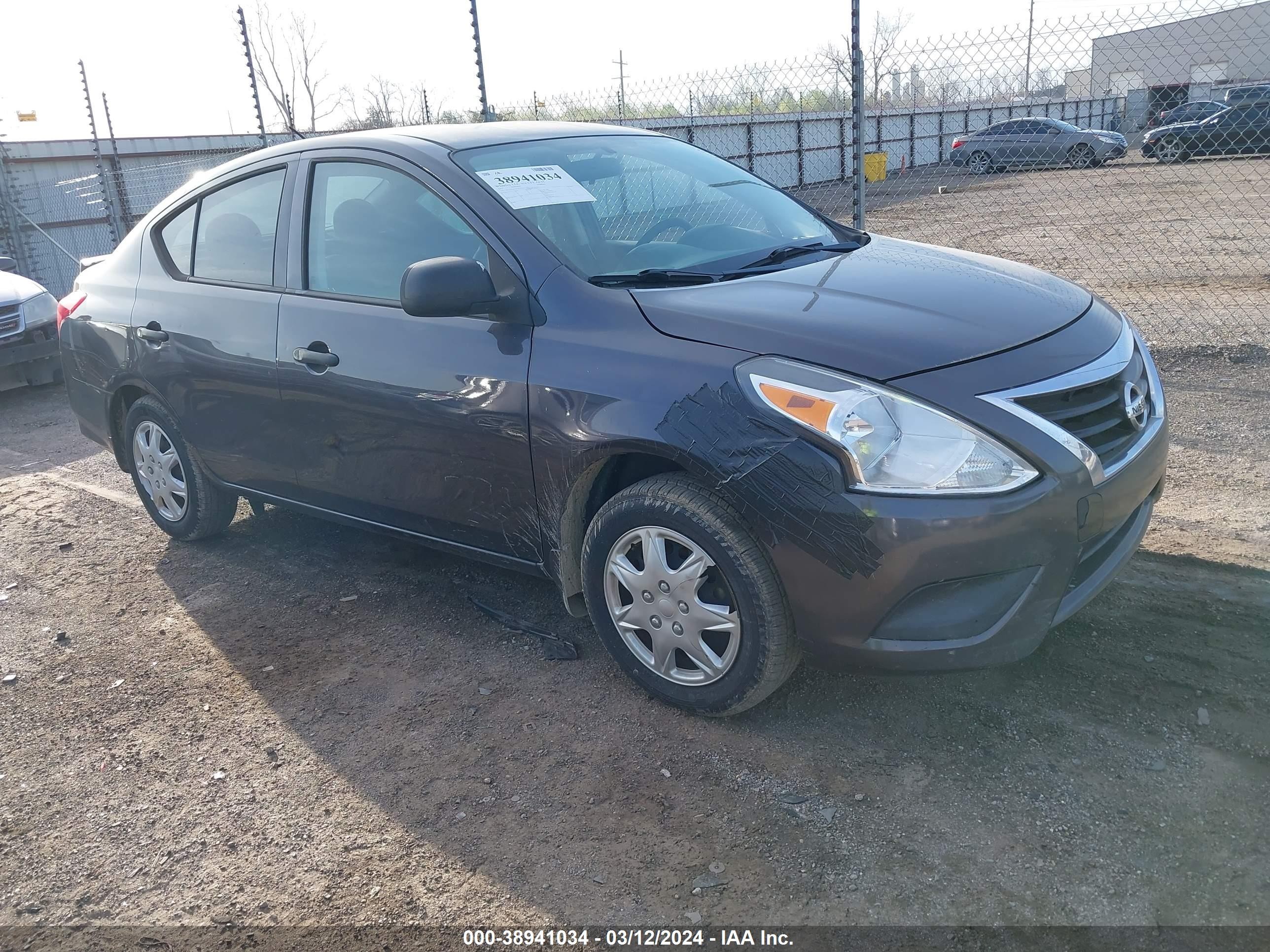 NISSAN VERSA 2015 3n1cn7ap1fl832433