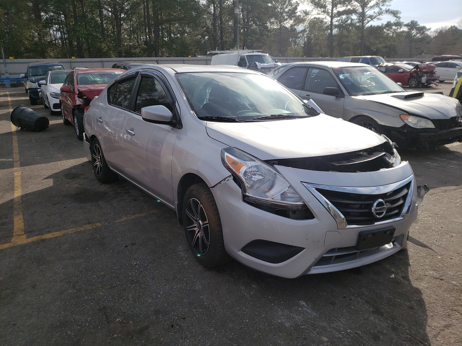 NISSAN VERSA S 2015 3n1cn7ap1fl896746