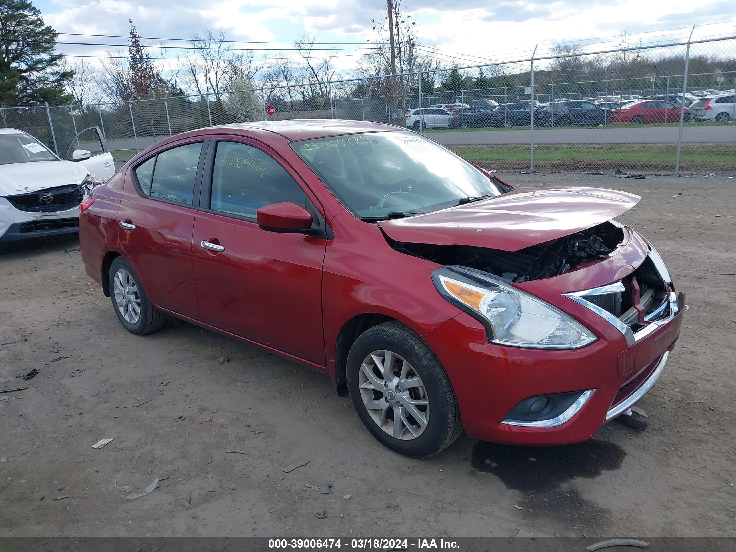 NISSAN VERSA 2017 3n1cn7ap1hl861126