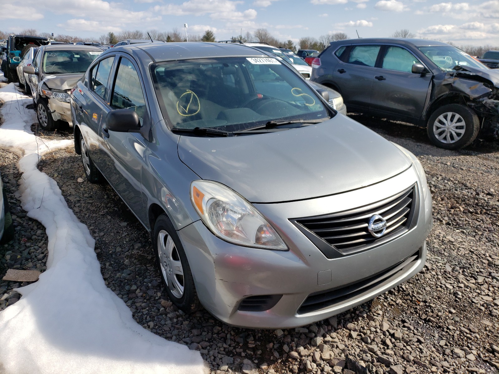 NISSAN VERSA S 2012 3n1cn7ap2cl839192