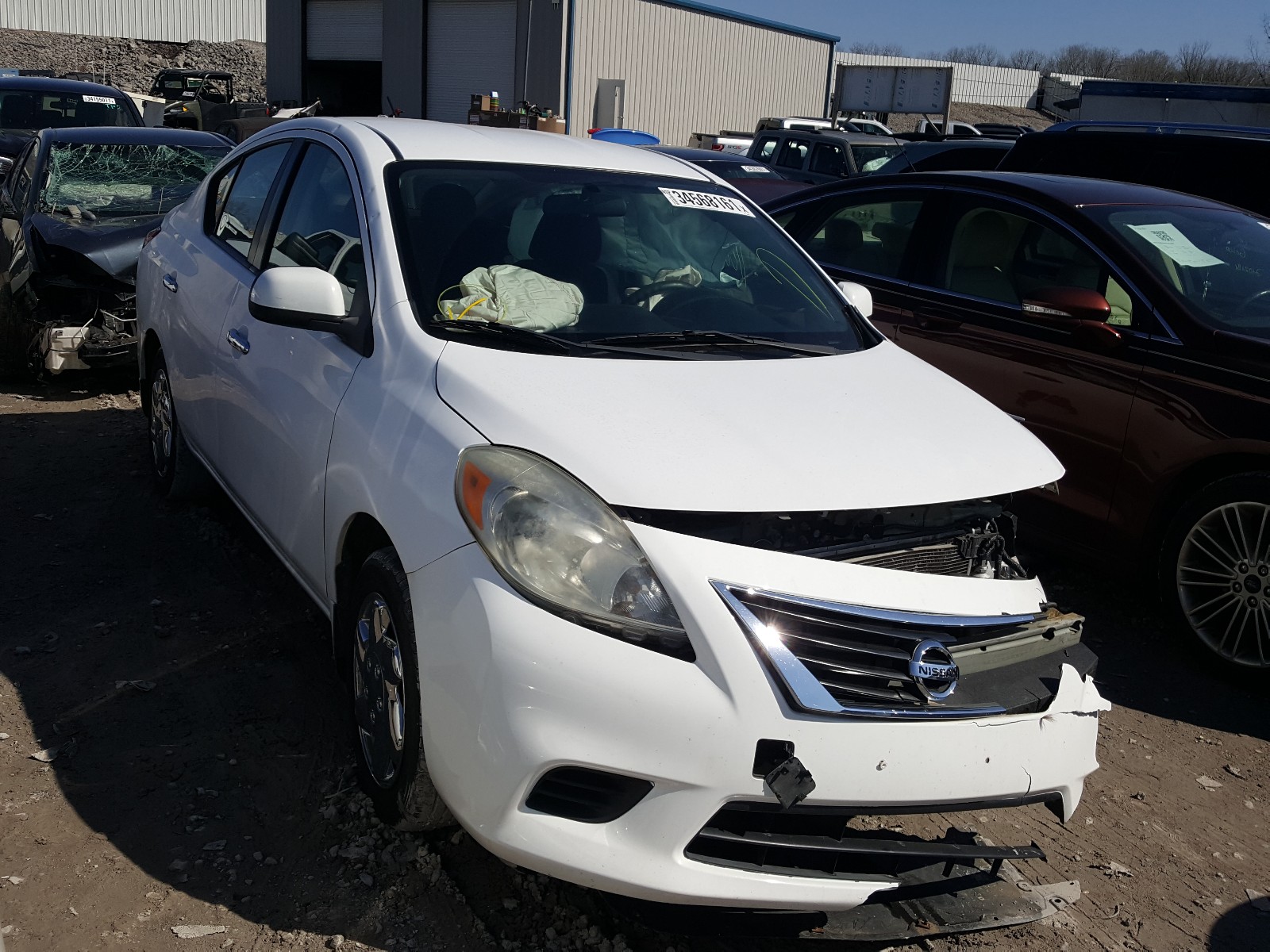 NISSAN VERSA S 2012 3n1cn7ap2cl844991