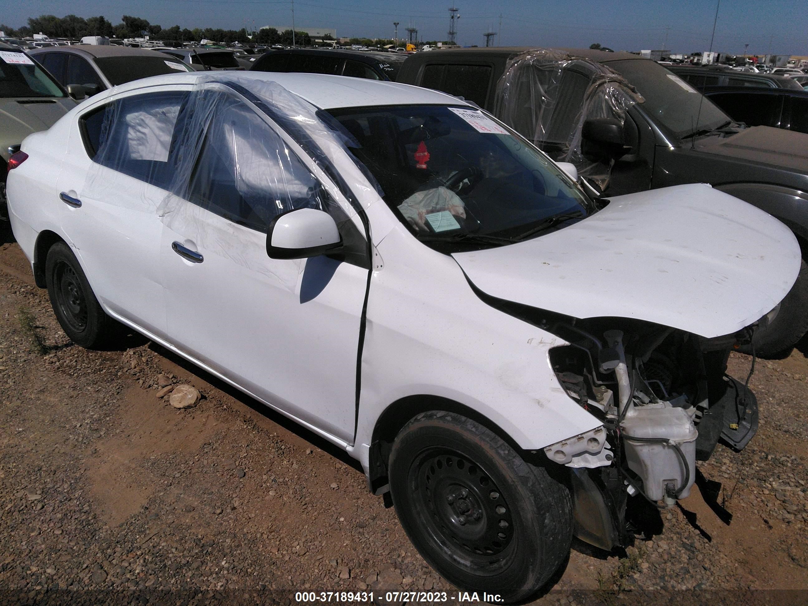 NISSAN VERSA 2012 3n1cn7ap2cl856722