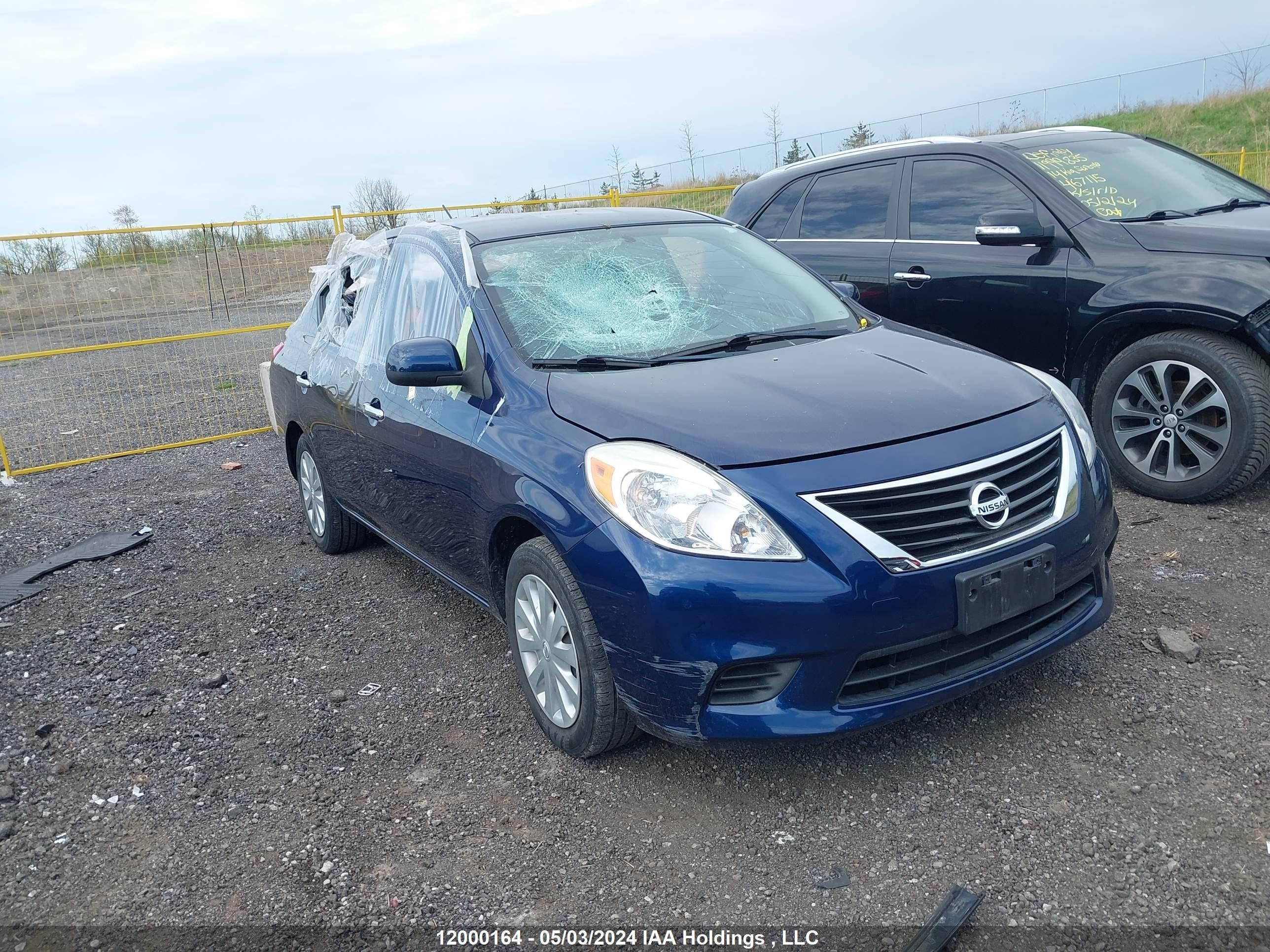 NISSAN VERSA 2012 3n1cn7ap2cl881474