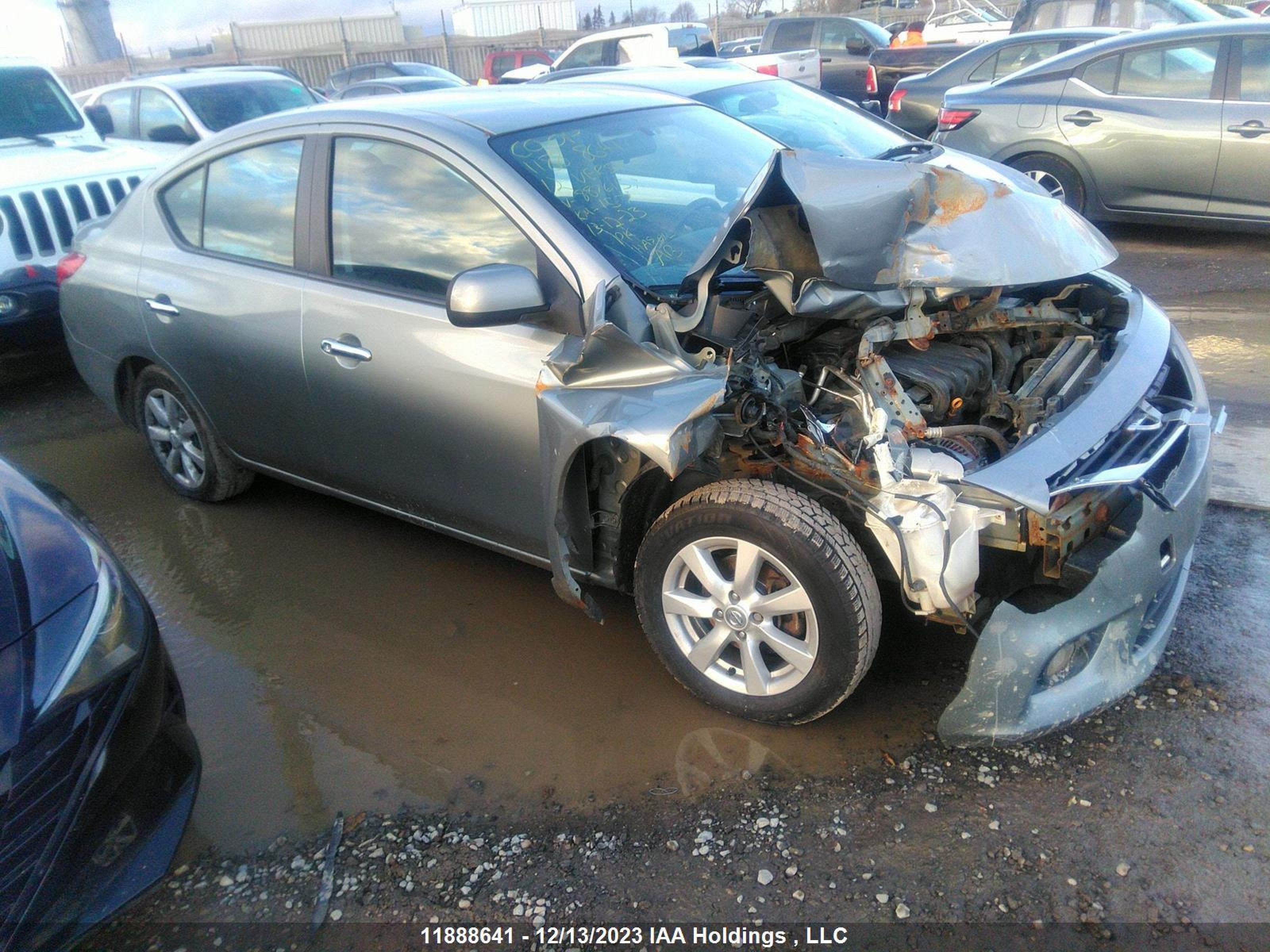 NISSAN VERSA 2012 3n1cn7ap2cl887615