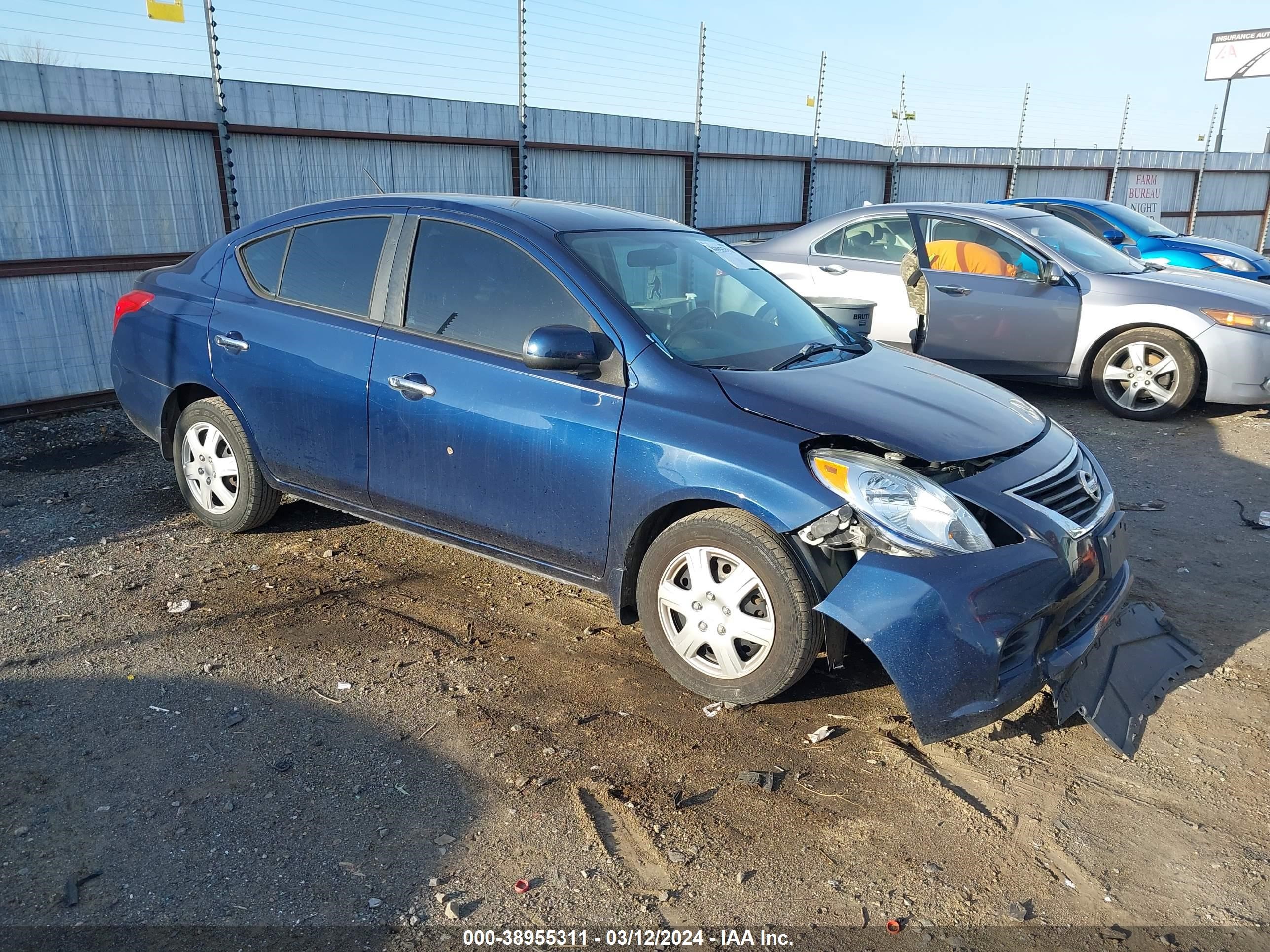 NISSAN VERSA 2012 3n1cn7ap2cl890952