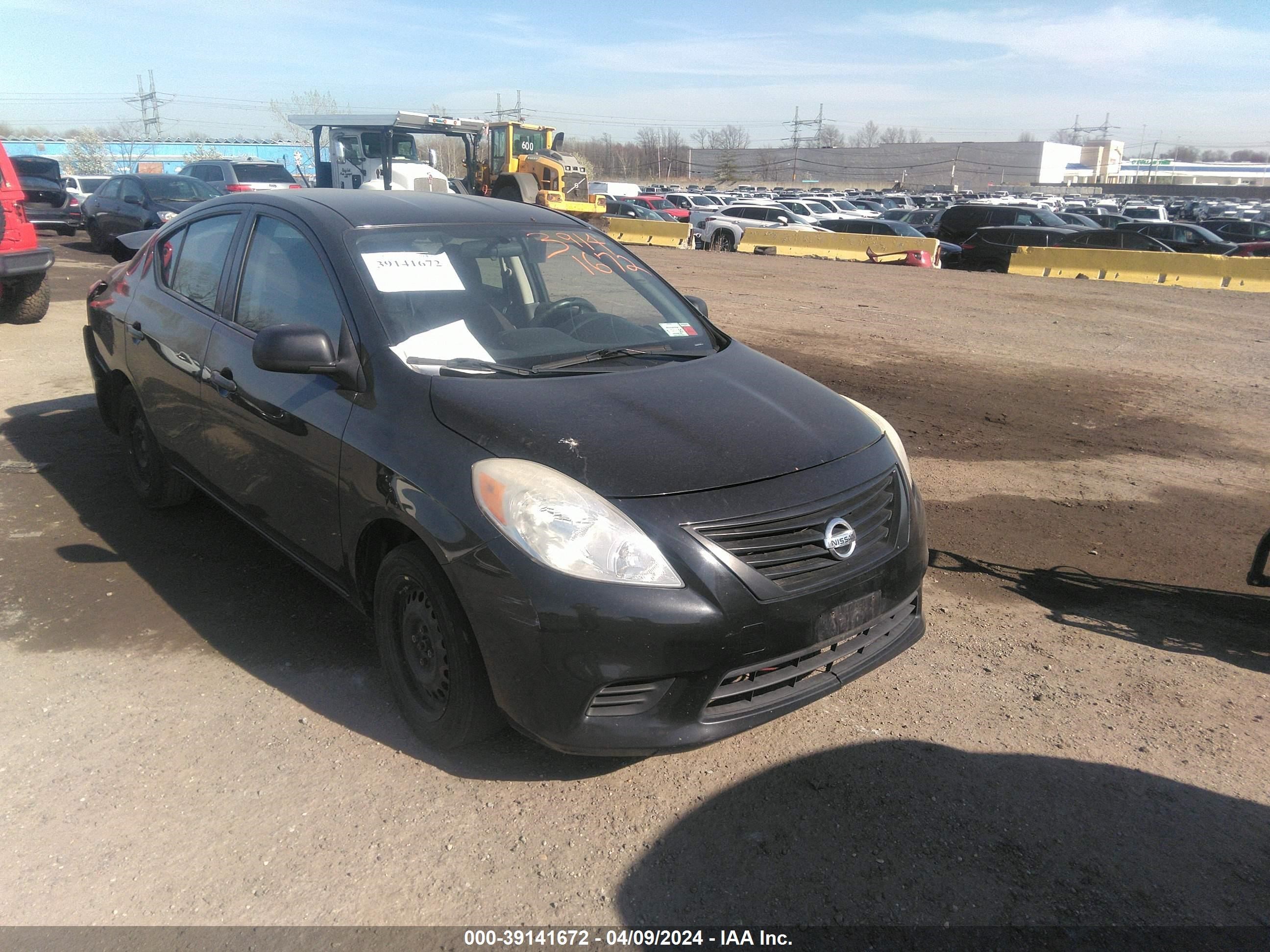 NISSAN VERSA 2012 3n1cn7ap2cl910343