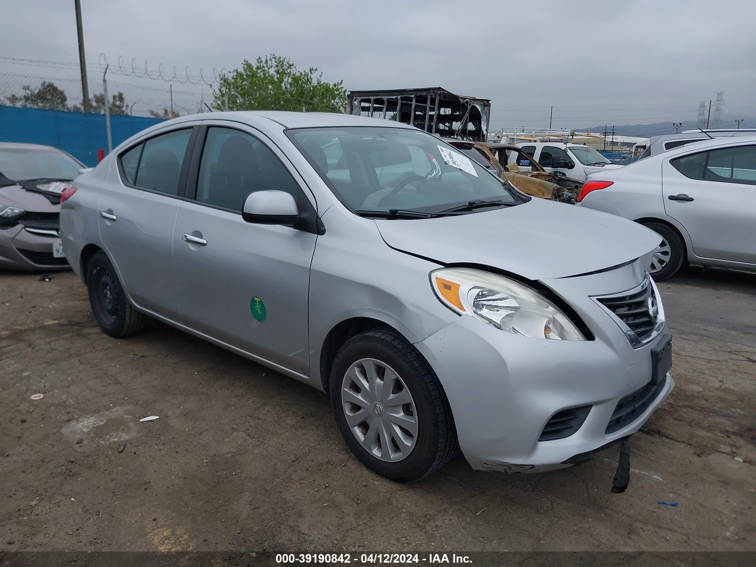 NISSAN VERSA 2013 3n1cn7ap2dl847925