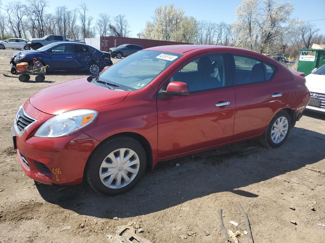 NISSAN VERSA 2013 3n1cn7ap2dl860013