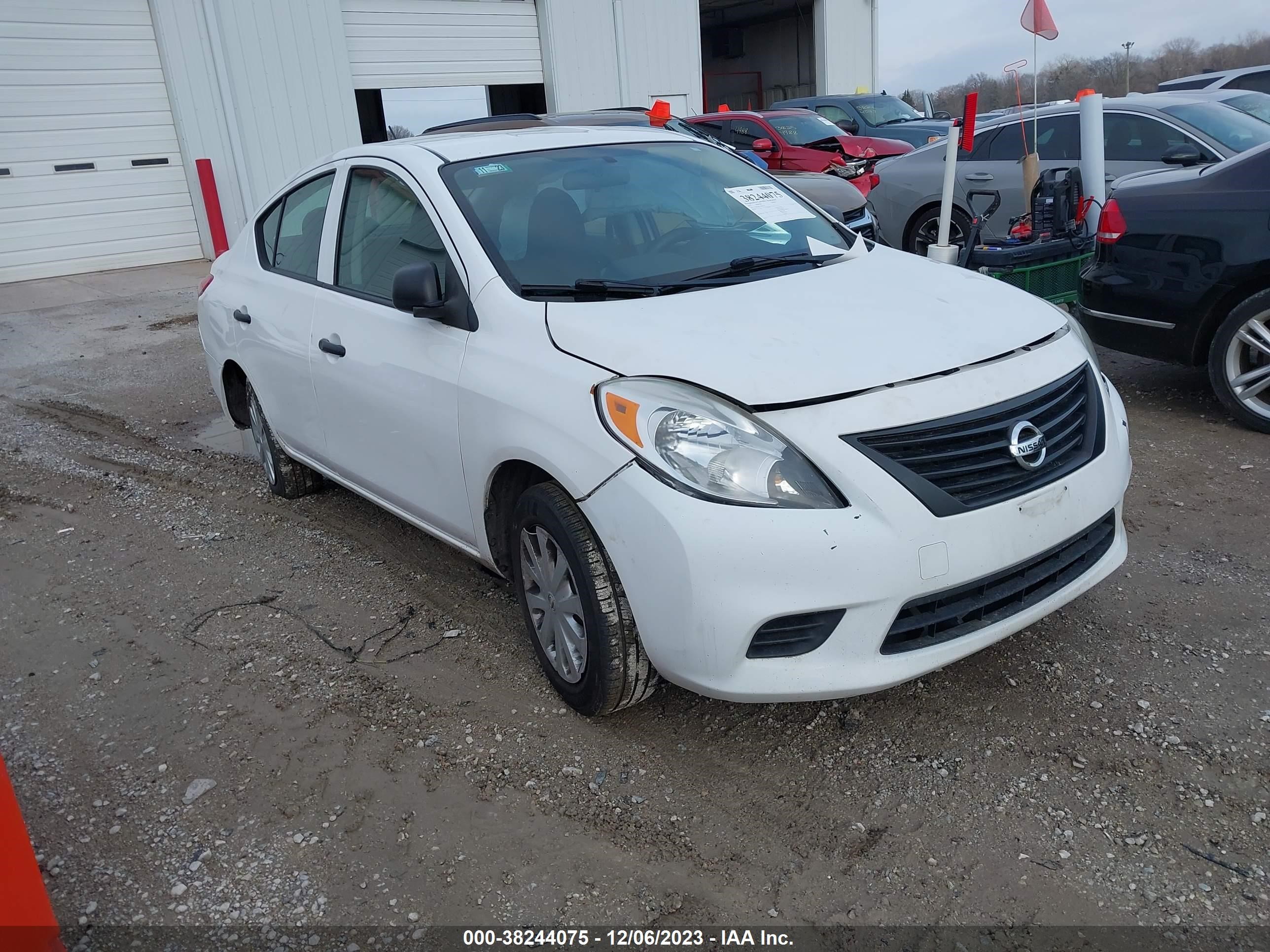 NISSAN VERSA 2013 3n1cn7ap2dl888314