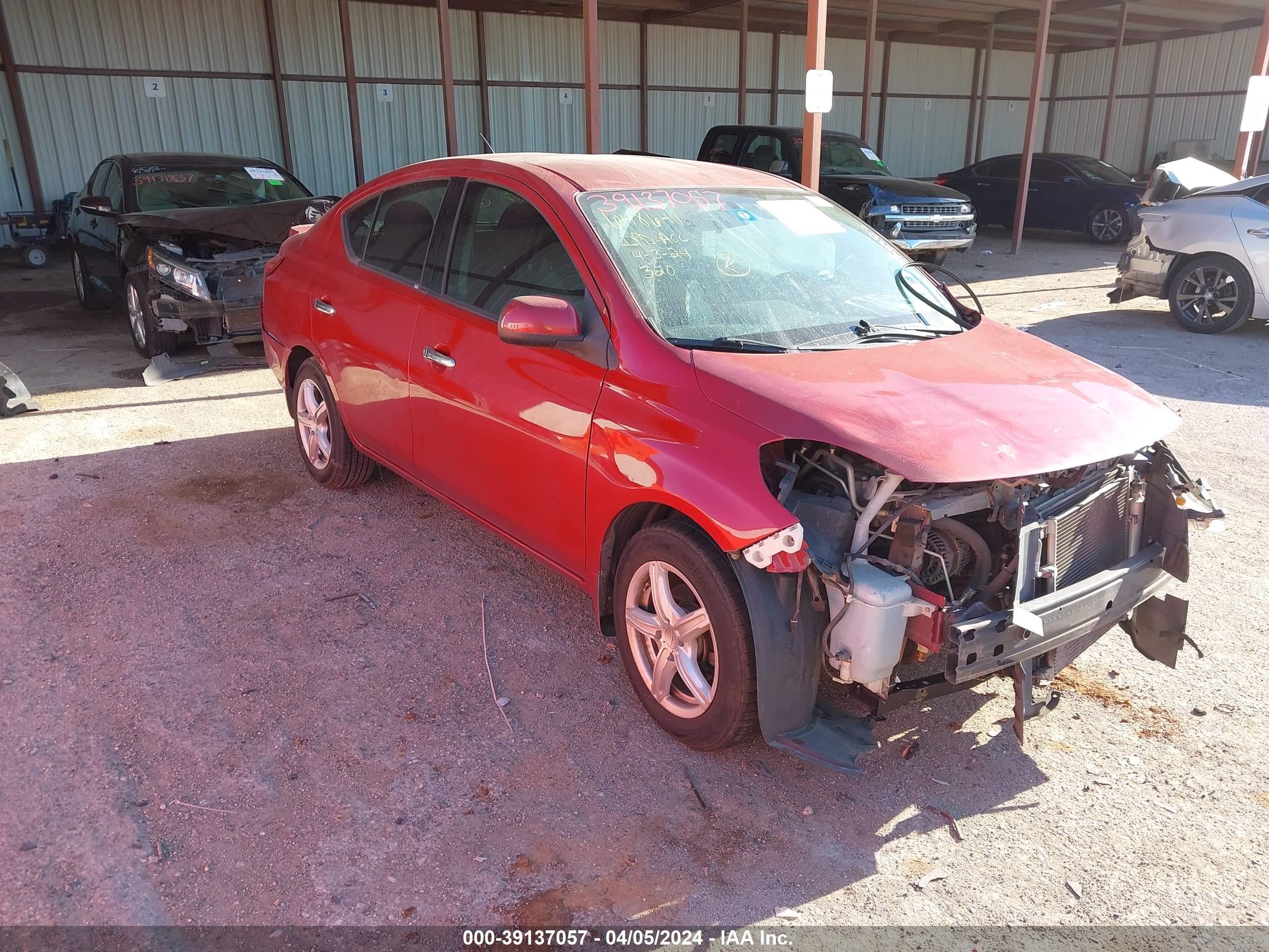 NISSAN VERSA 2014 3n1cn7ap2ek466809