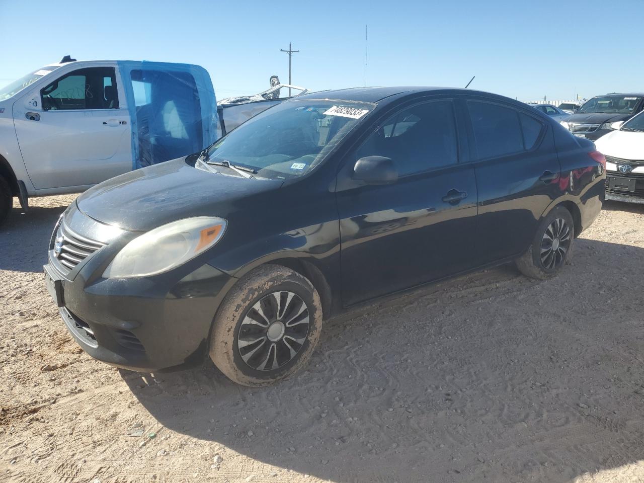 NISSAN VERSA 2014 3n1cn7ap2el801948