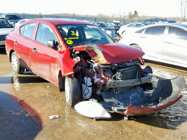 NISSAN VERSA S 2014 3n1cn7ap2el826221