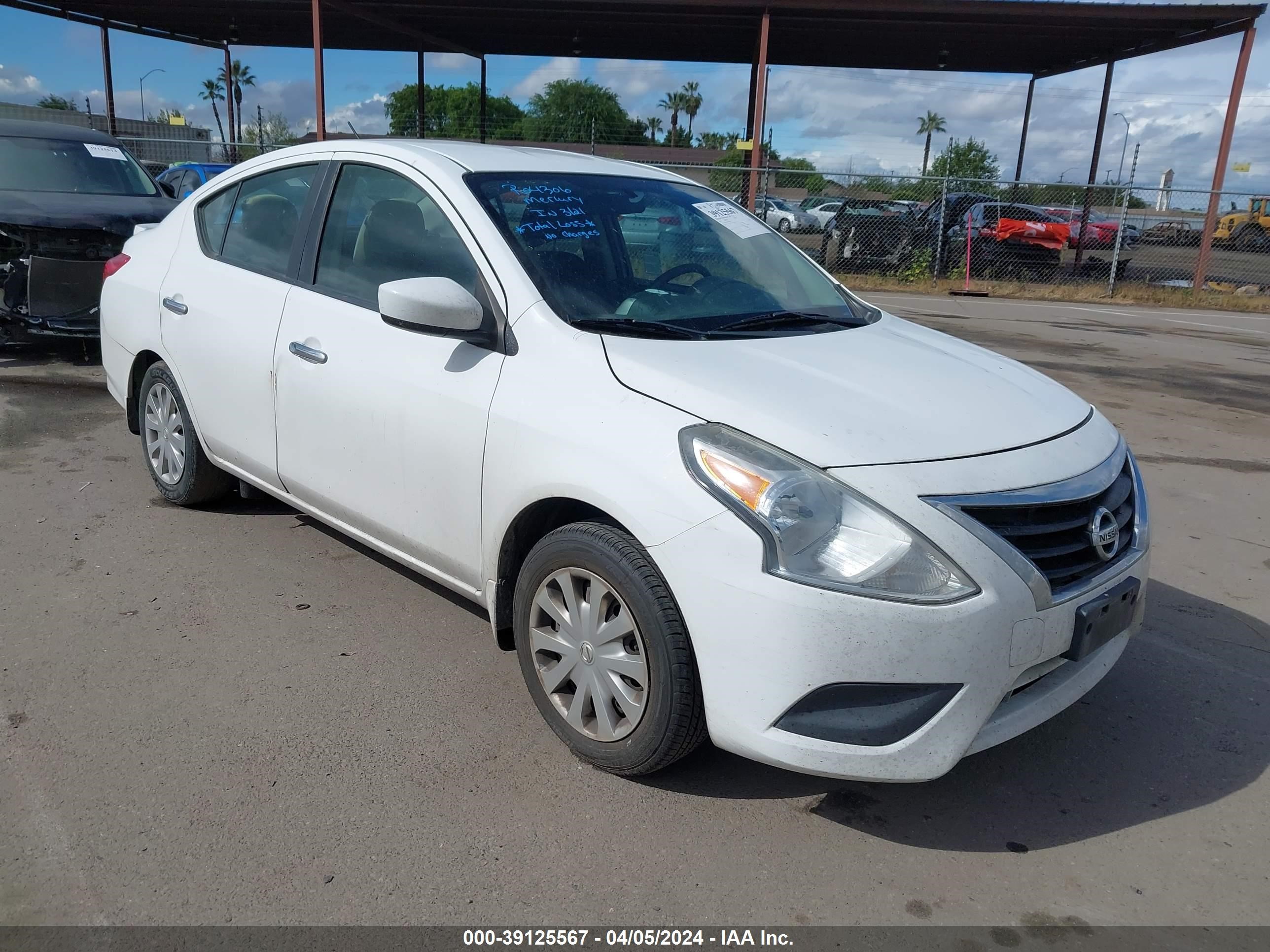 NISSAN VERSA 2016 3n1cn7ap2gl854104