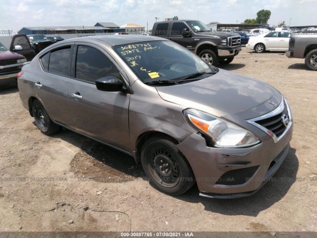 NISSAN VERSA SEDAN 2017 3n1cn7ap2hl848059