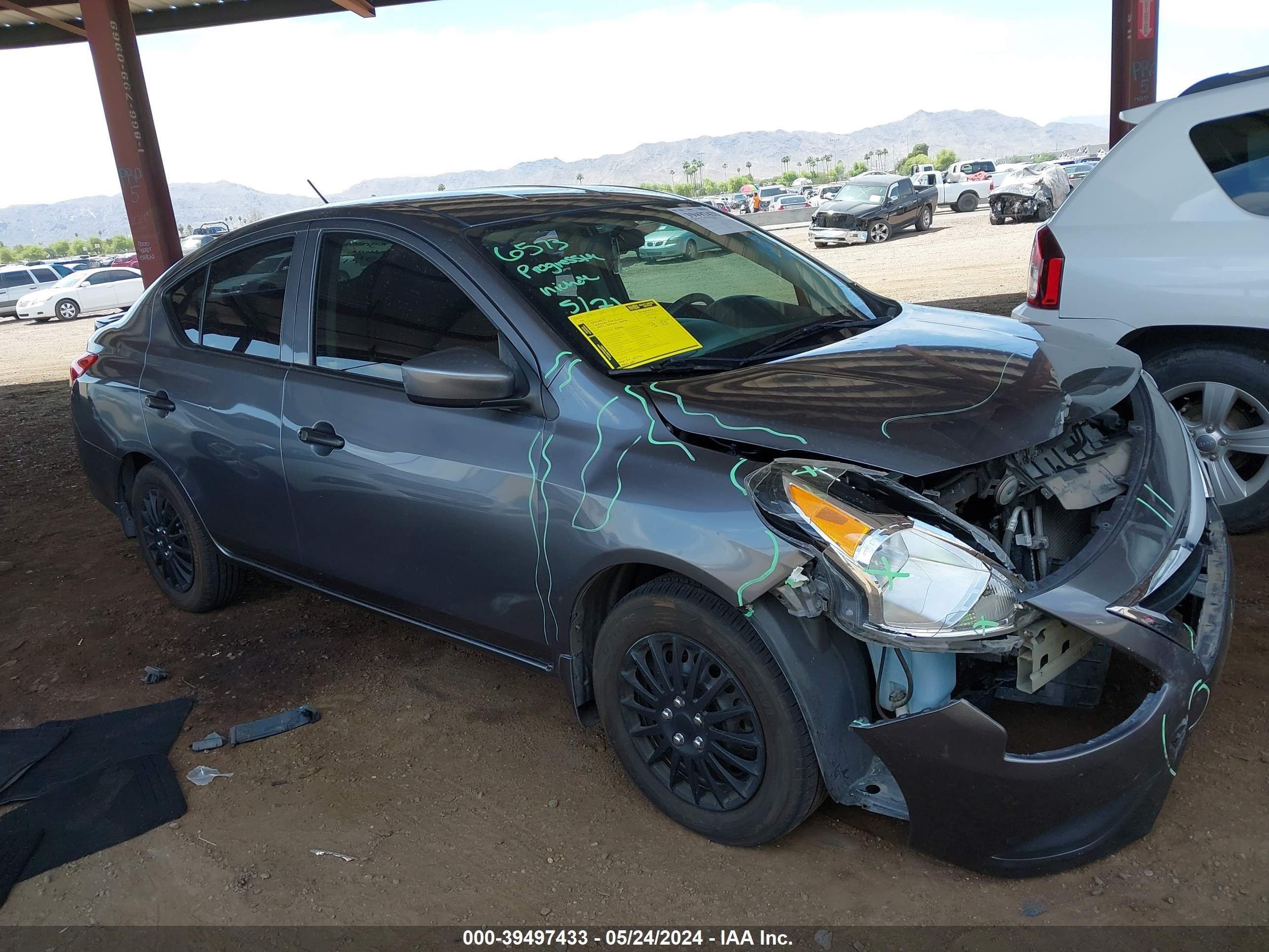 NISSAN VERSA 2017 3n1cn7ap2hl857330