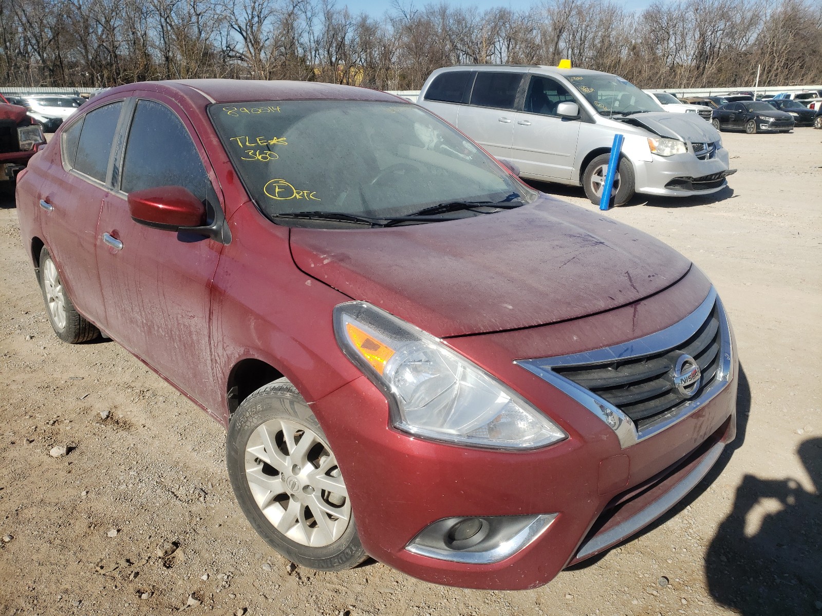 NISSAN VERSA S 2017 3n1cn7ap2hl870014