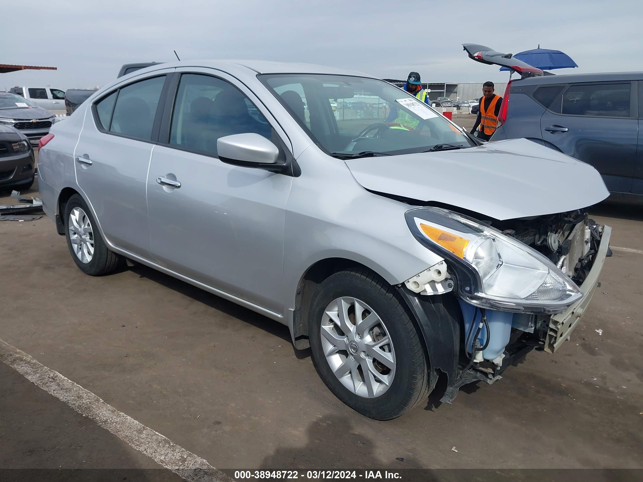 NISSAN VERSA 2017 3n1cn7ap2hl872359