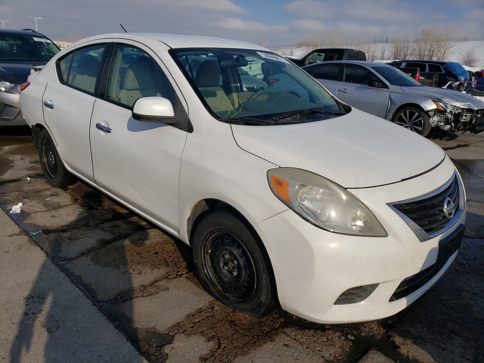 NISSAN VERSA S 2012 3n1cn7ap3cl825849