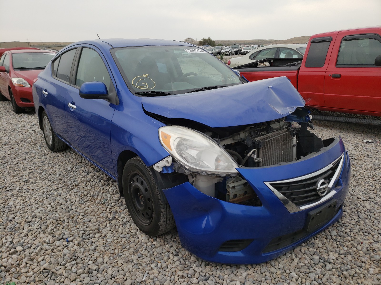 NISSAN VERSA S 2012 3n1cn7ap3cl830257