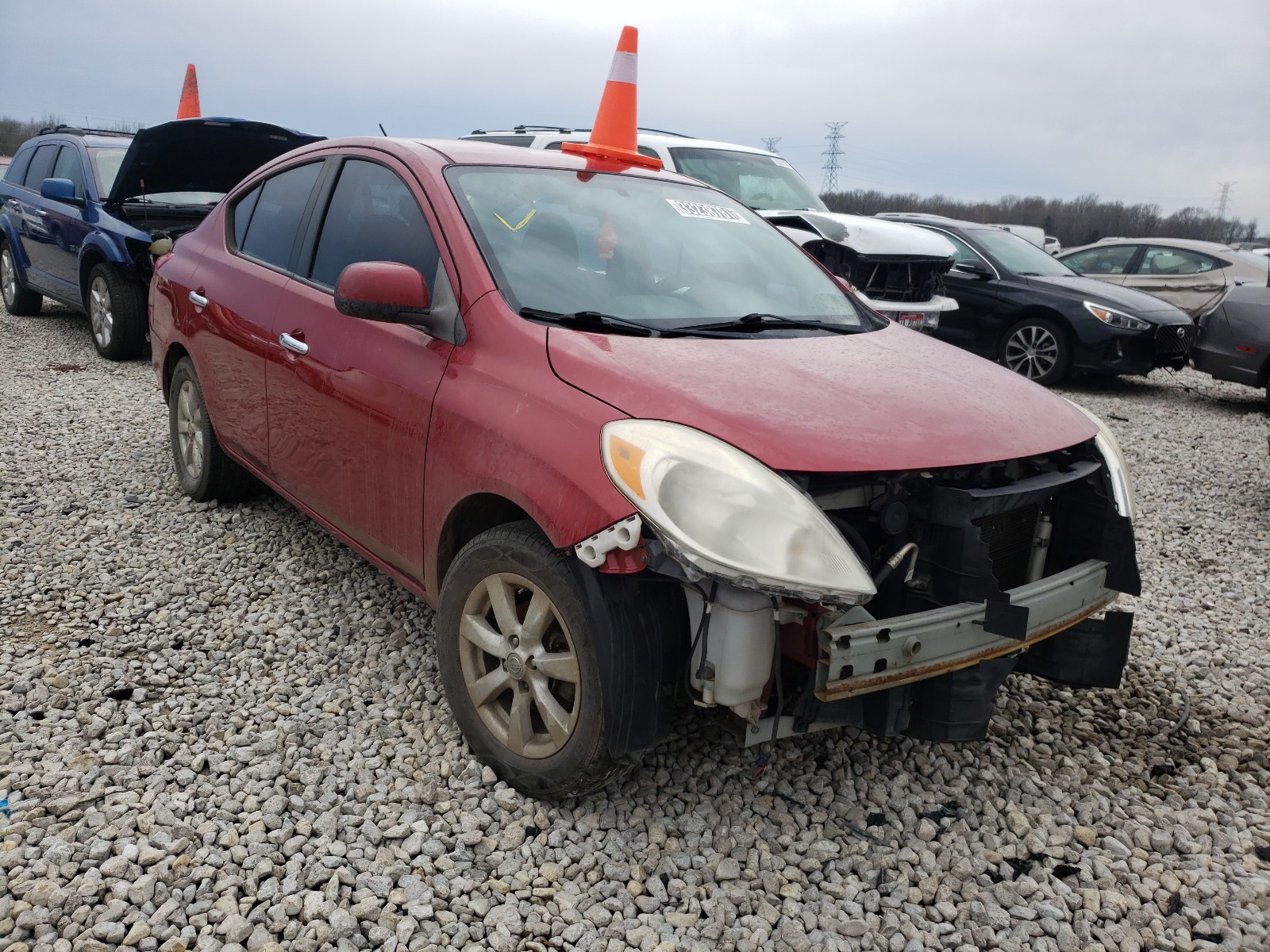 NISSAN VERSA S 2012 3n1cn7ap3cl841243