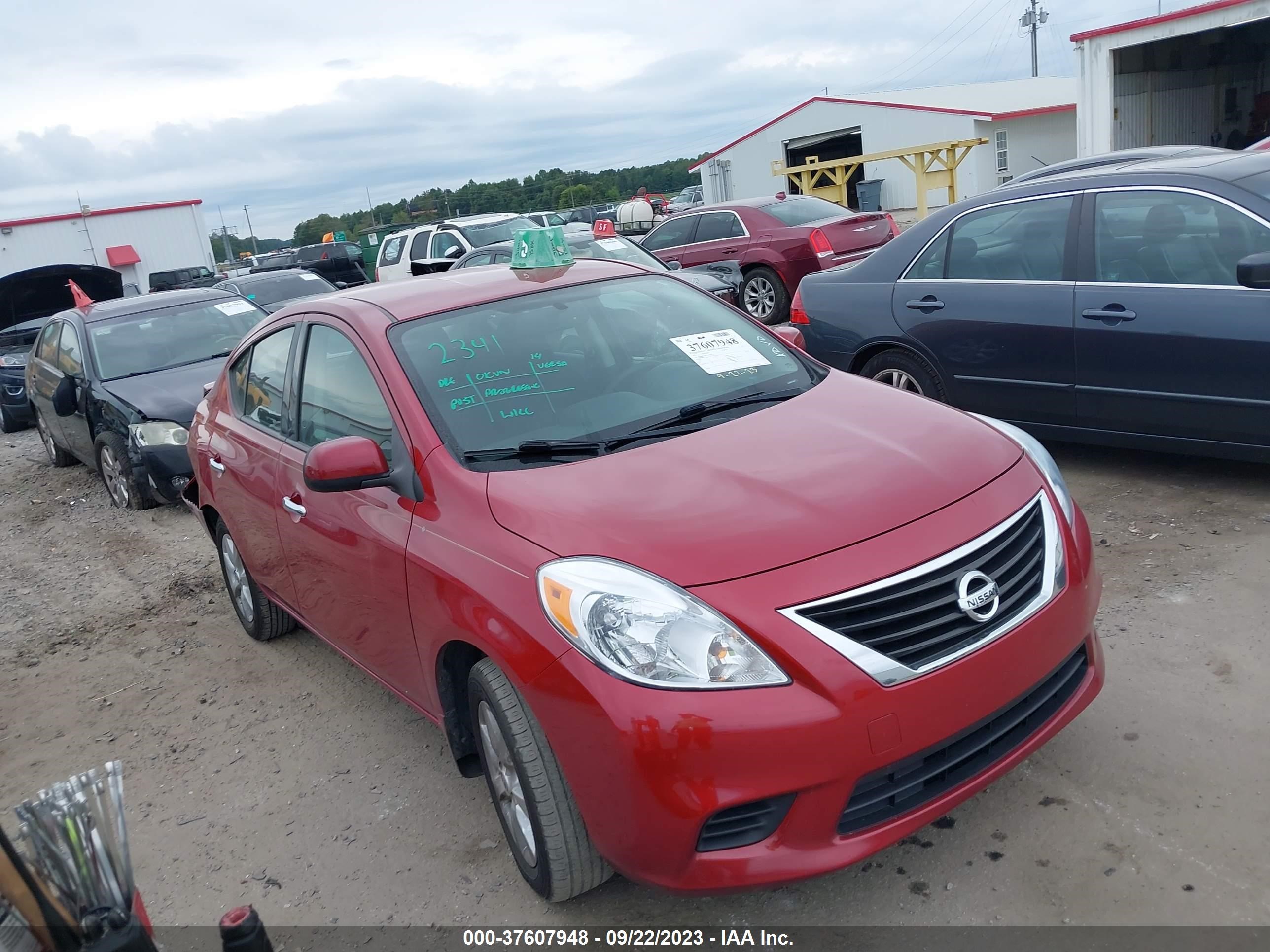 NISSAN VERSA 2014 3n1cn7ap3el806334