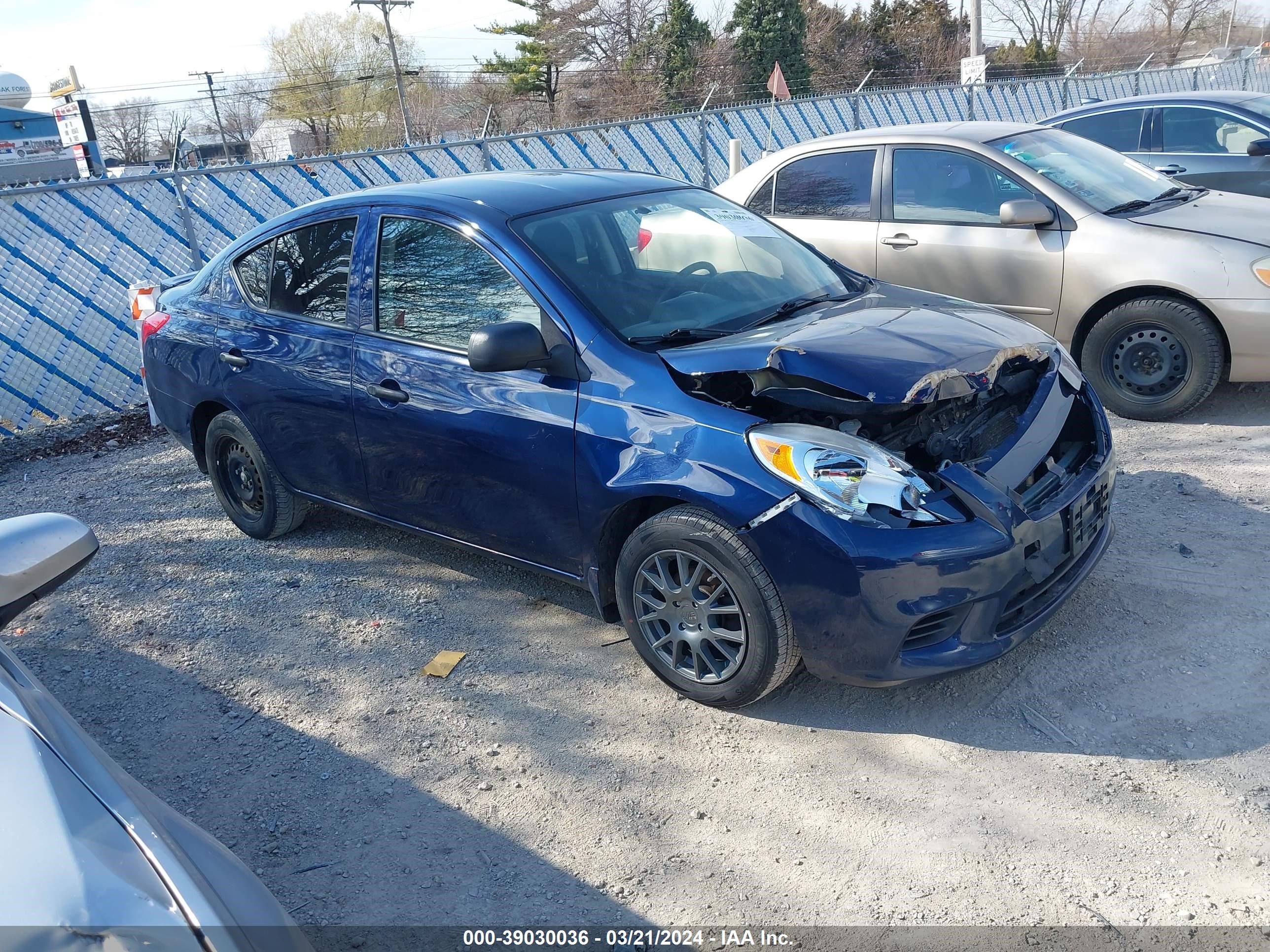 NISSAN VERSA 2014 3n1cn7ap3el825689