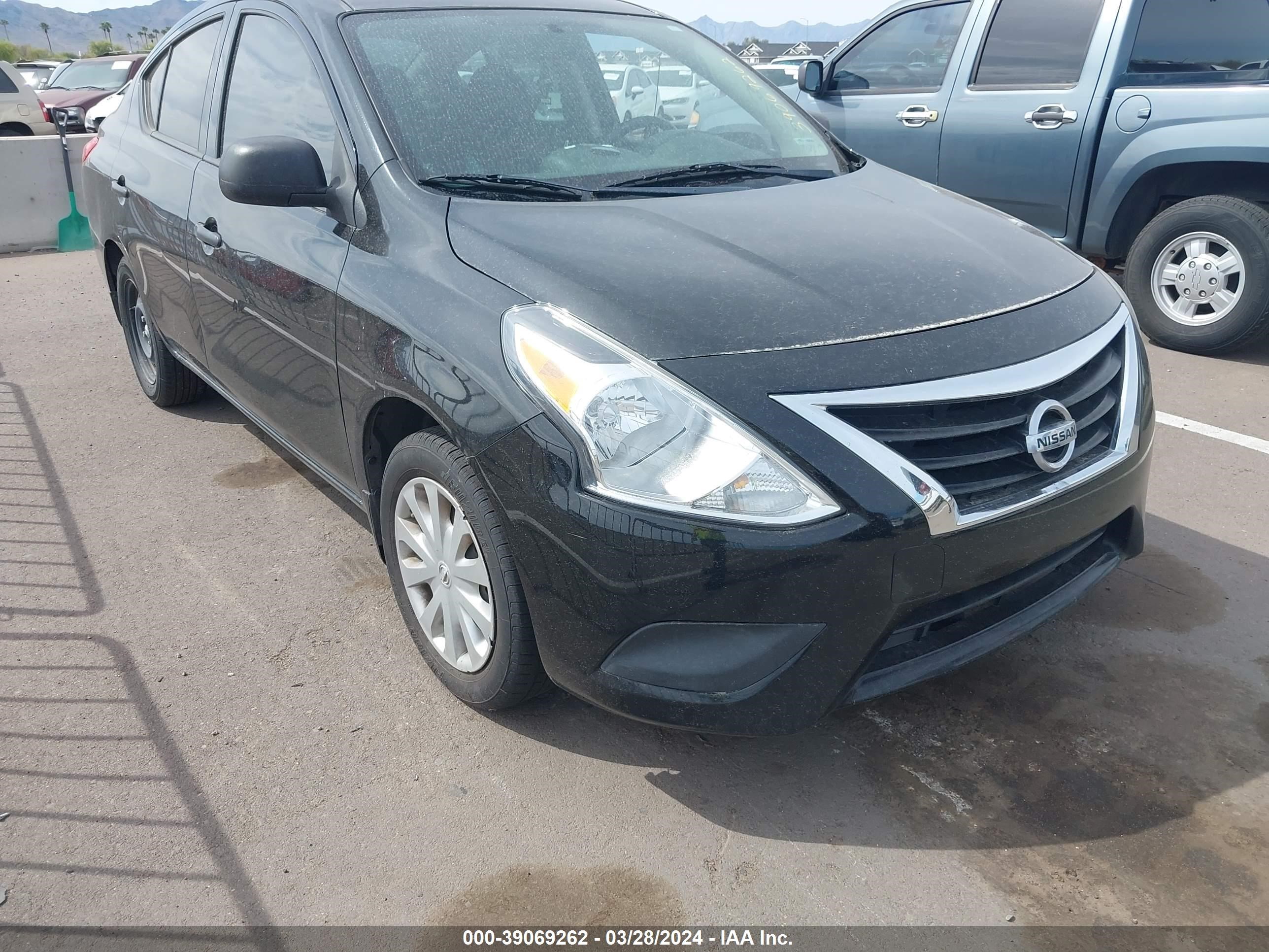 NISSAN VERSA 2015 3n1cn7ap3fl891189