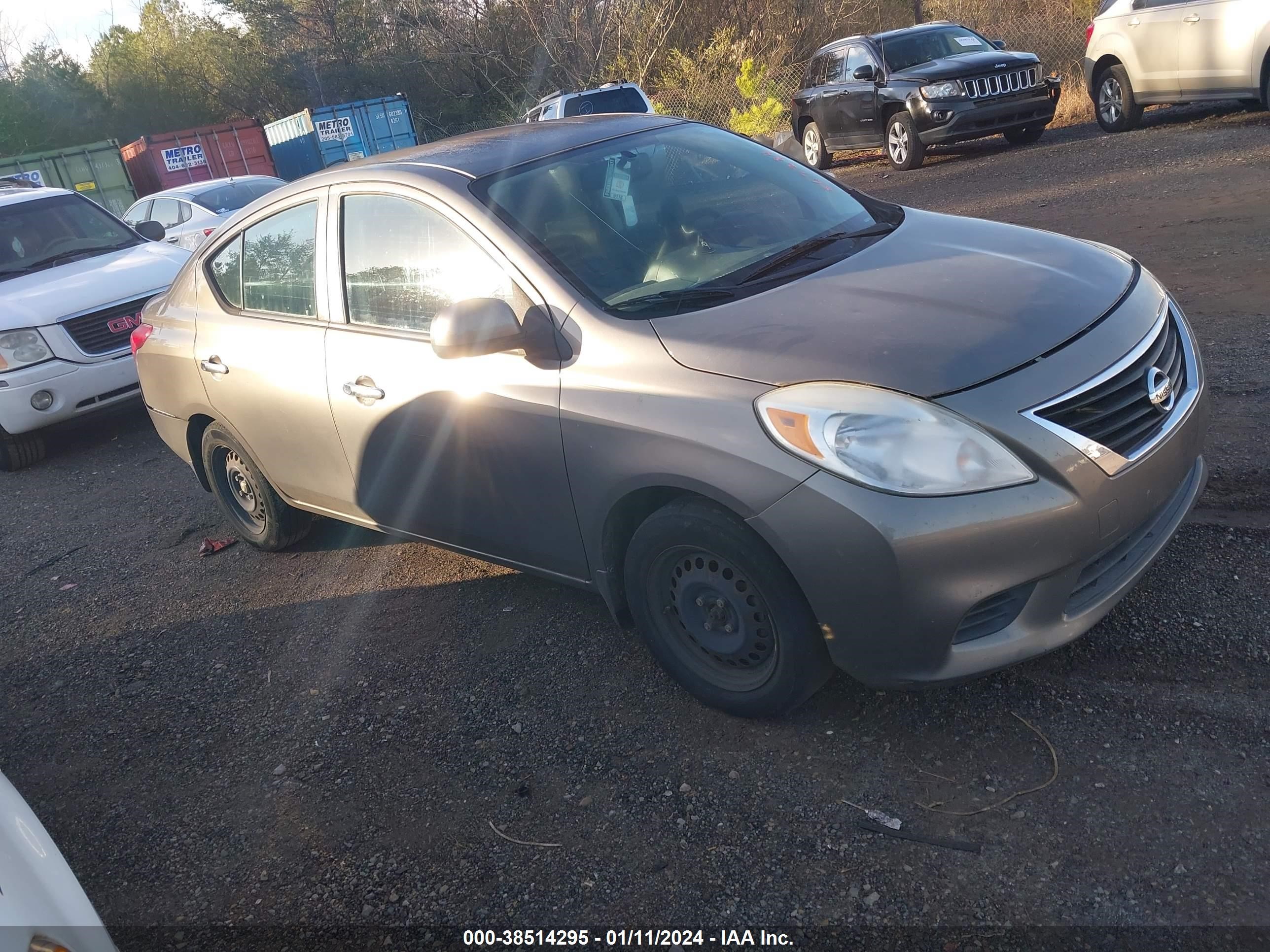 NISSAN VERSA 2012 3n1cn7ap4cl867284