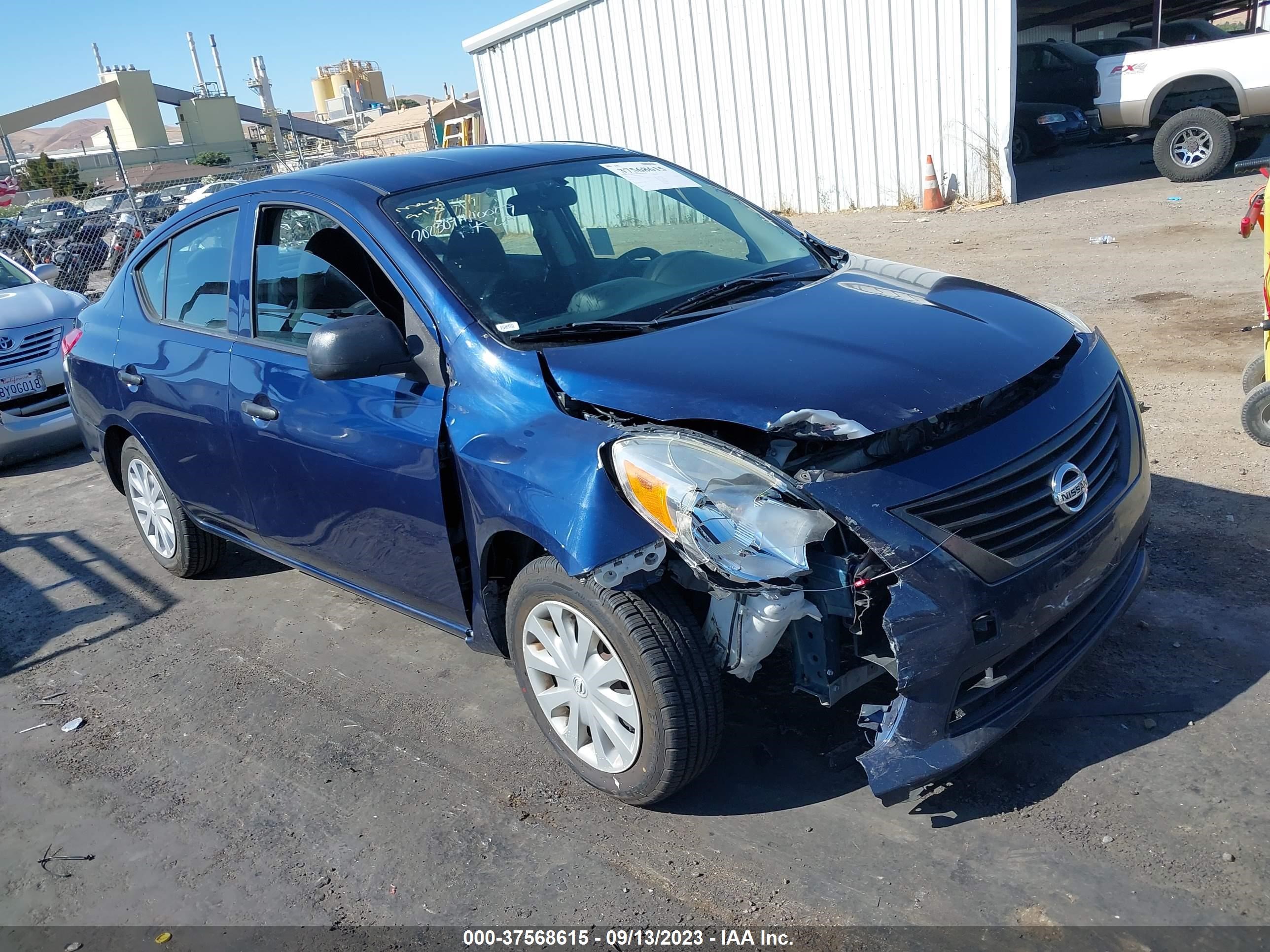 NISSAN VERSA 2013 3n1cn7ap4dl867626