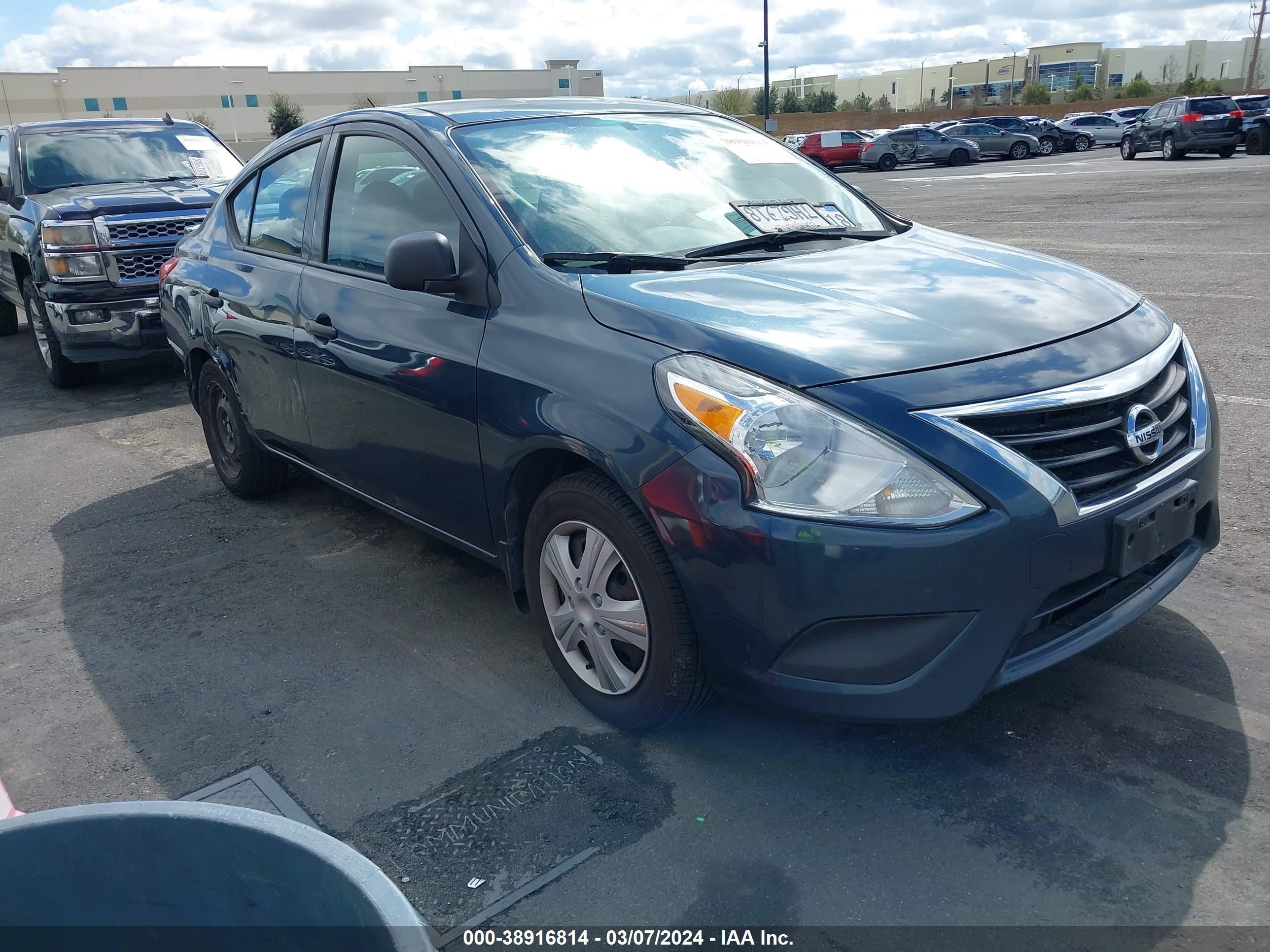 NISSAN VERSA 2015 3n1cn7ap4fl845306