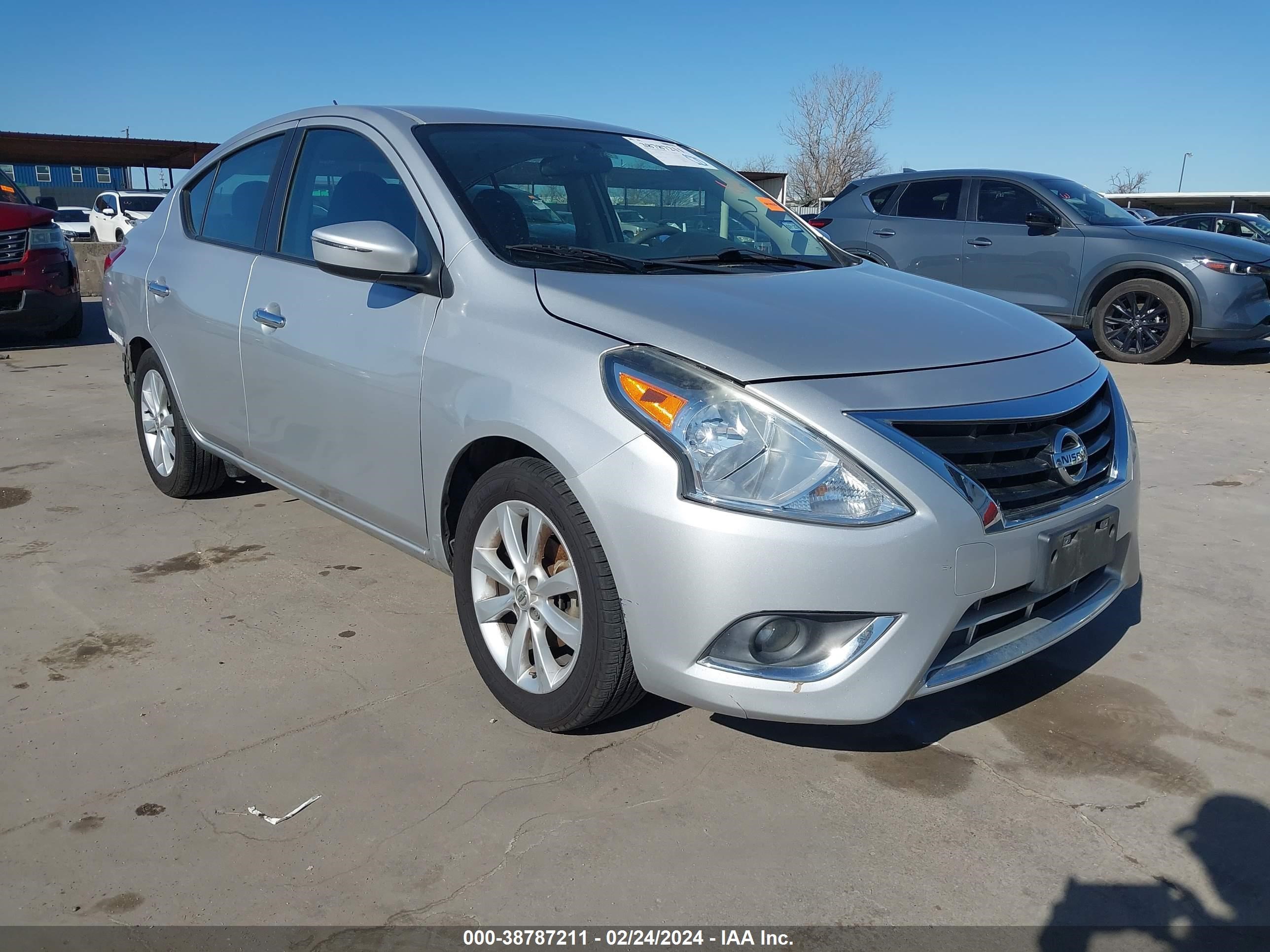 NISSAN VERSA 2015 3n1cn7ap4fl868827