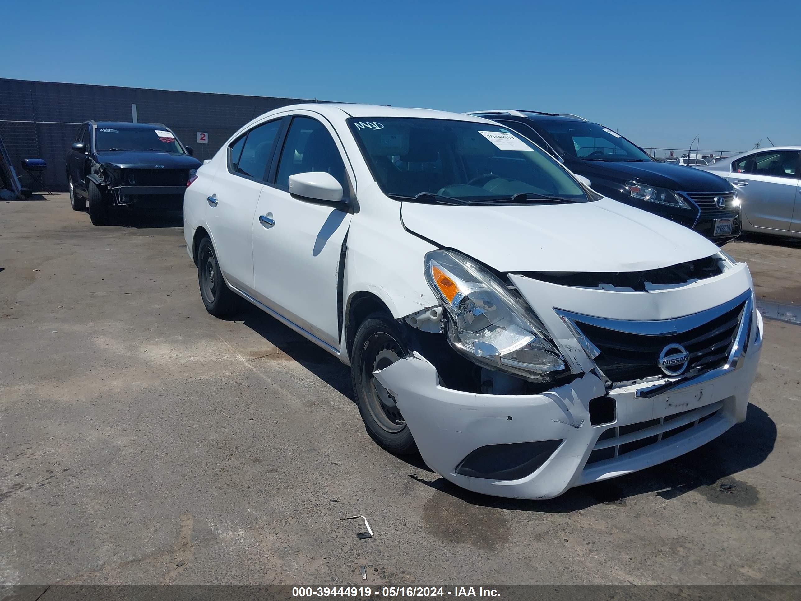 NISSAN VERSA 2016 3n1cn7ap4gl809309