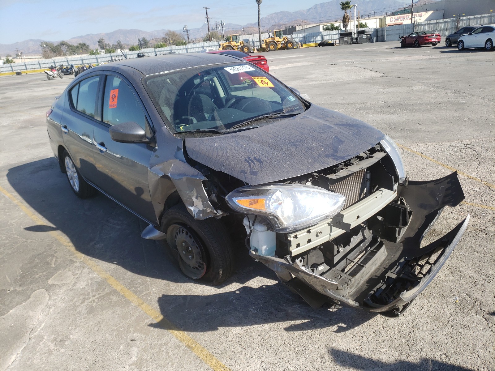 NISSAN VERSA S 2016 3n1cn7ap4gl901486