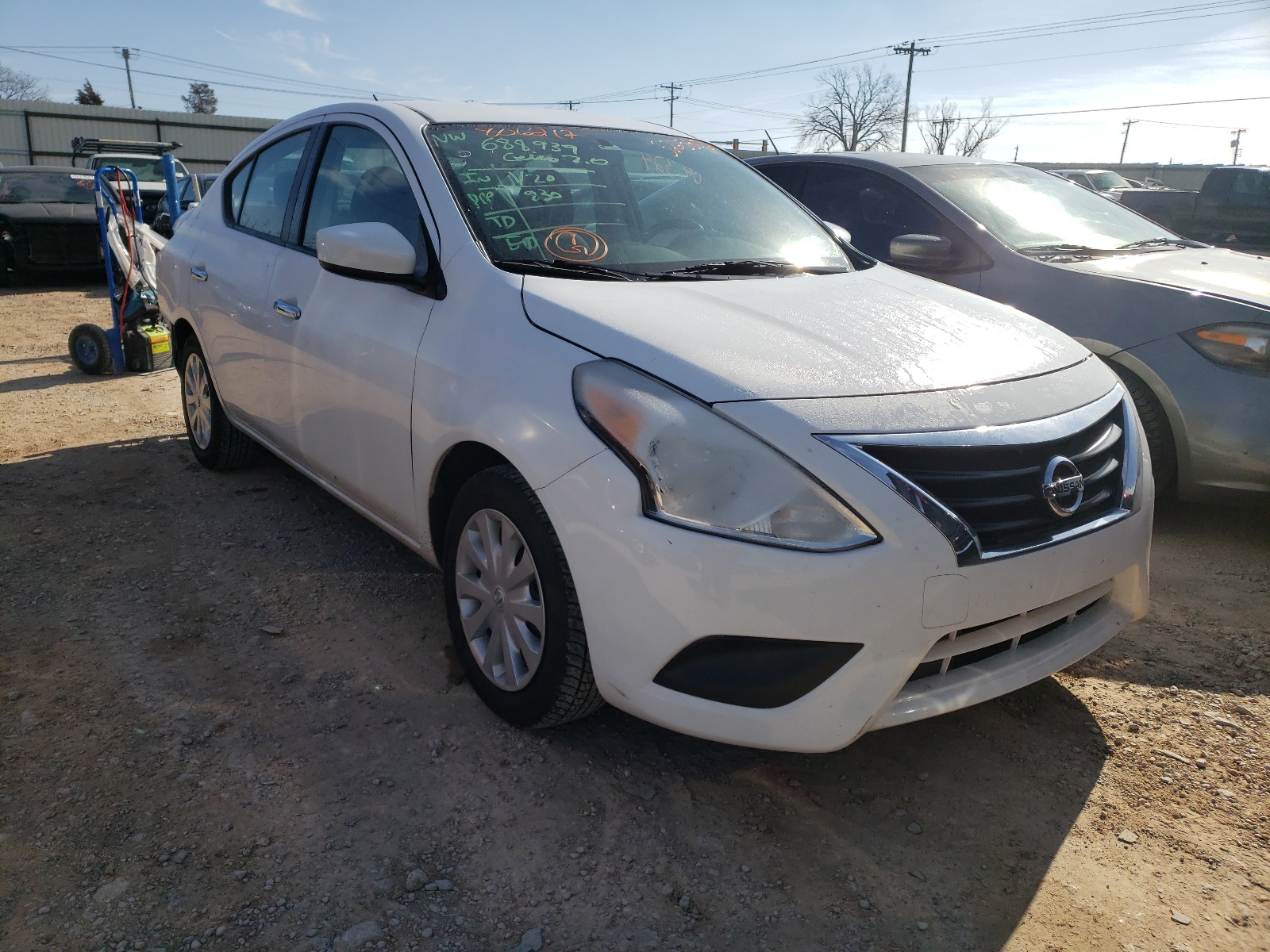 NISSAN VERSA S 2017 3n1cn7ap4hl806217