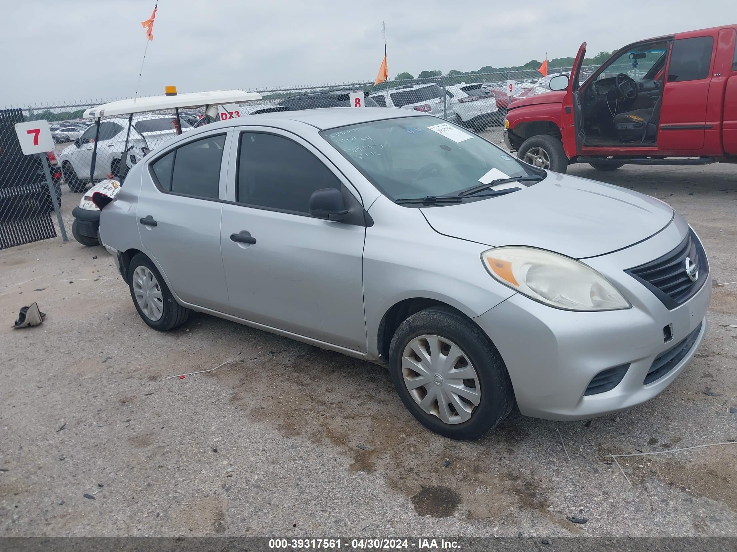 NISSAN VERSA 2014 3n1cn7ap5el803662