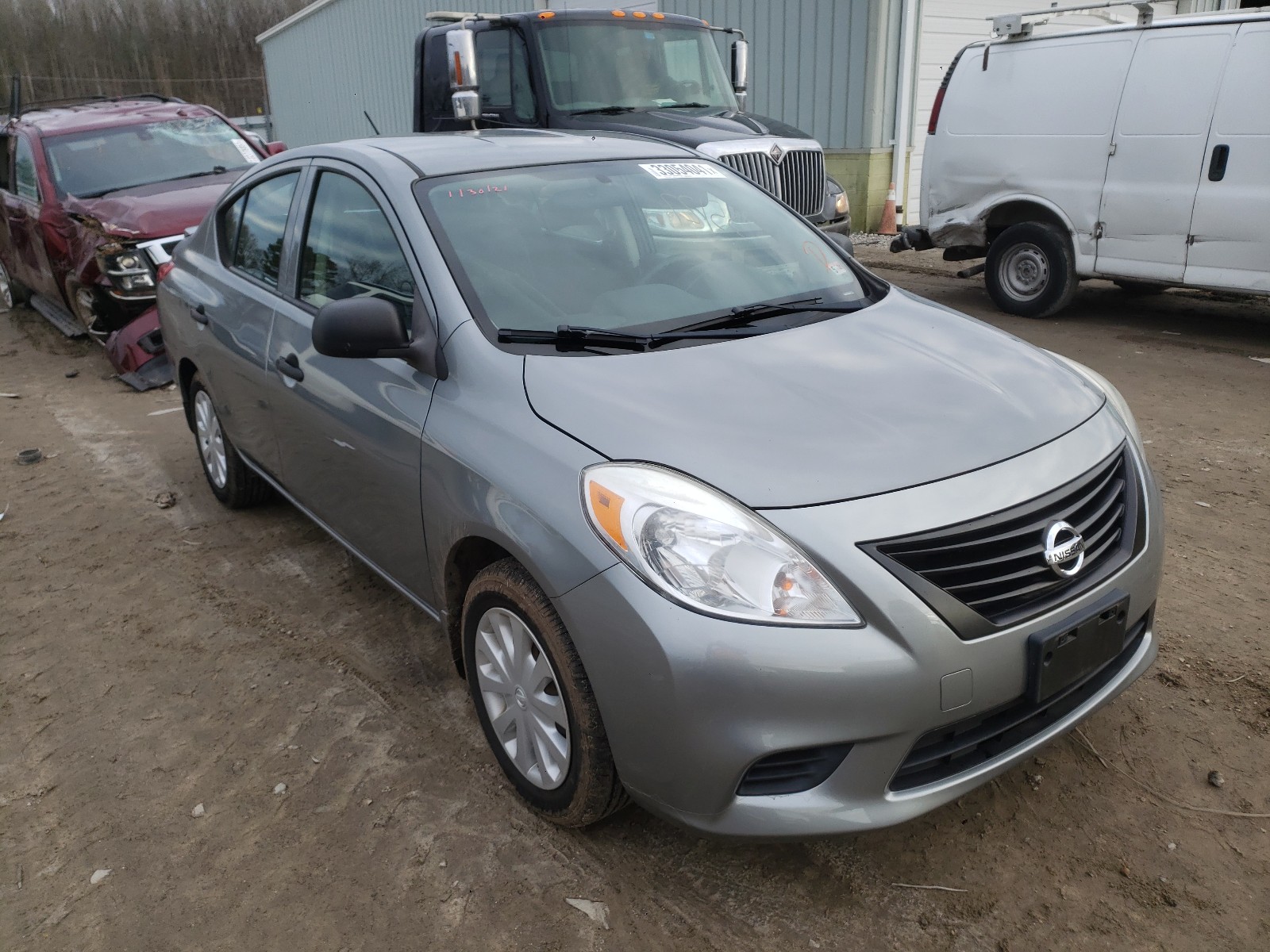 NISSAN VERSA S 2014 3n1cn7ap5el808876