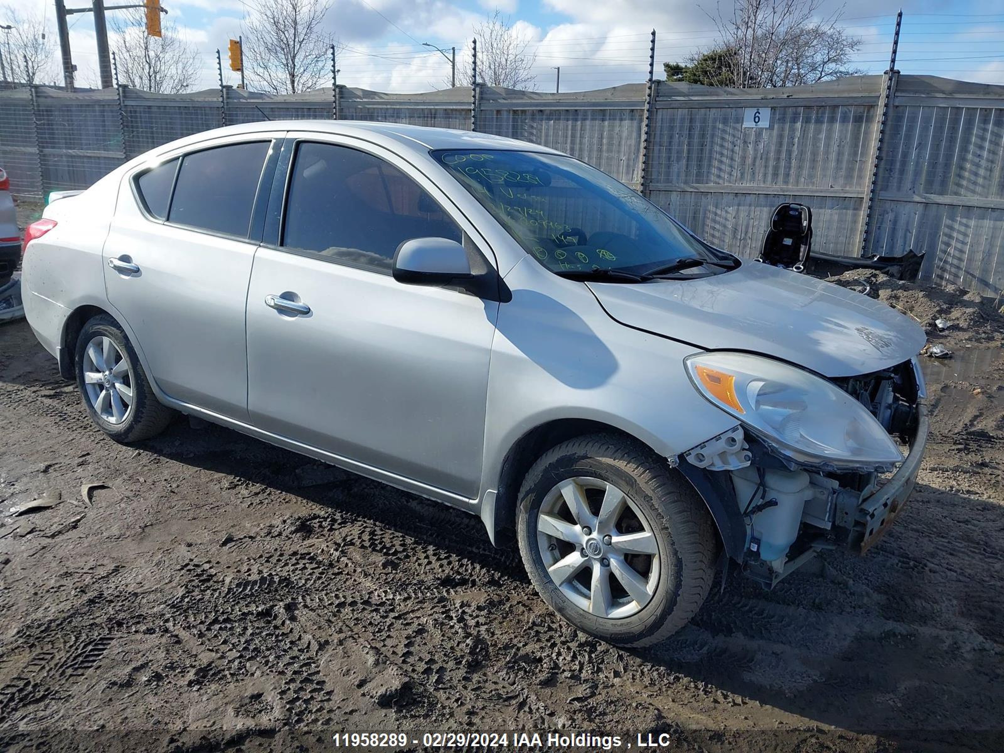 NISSAN VERSA 2014 3n1cn7ap5el809963