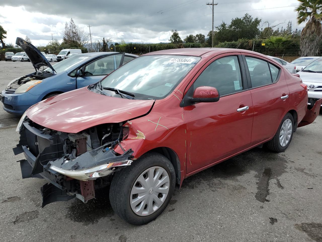 NISSAN VERSA 2014 3n1cn7ap5el817397