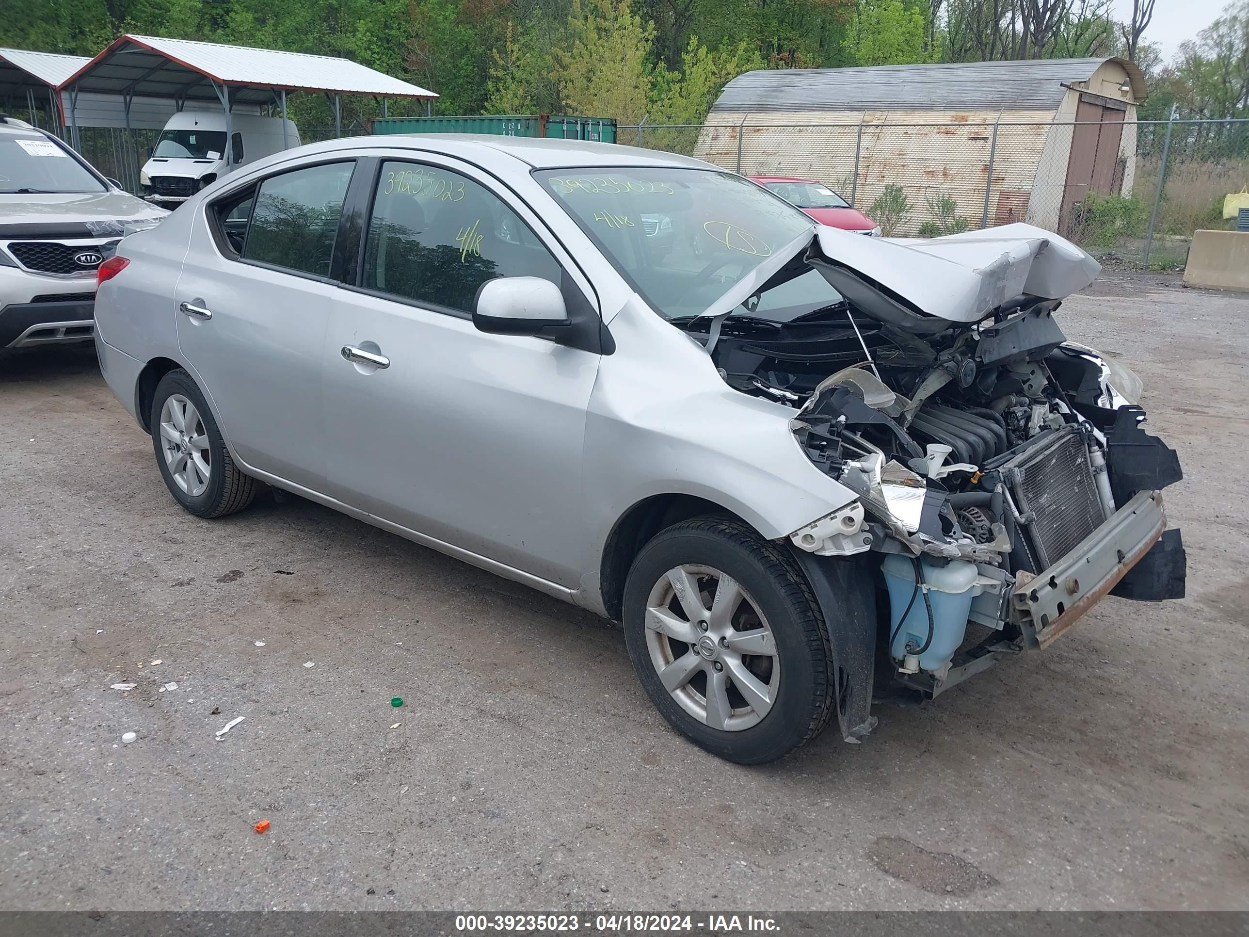 NISSAN VERSA 2014 3n1cn7ap5el853588