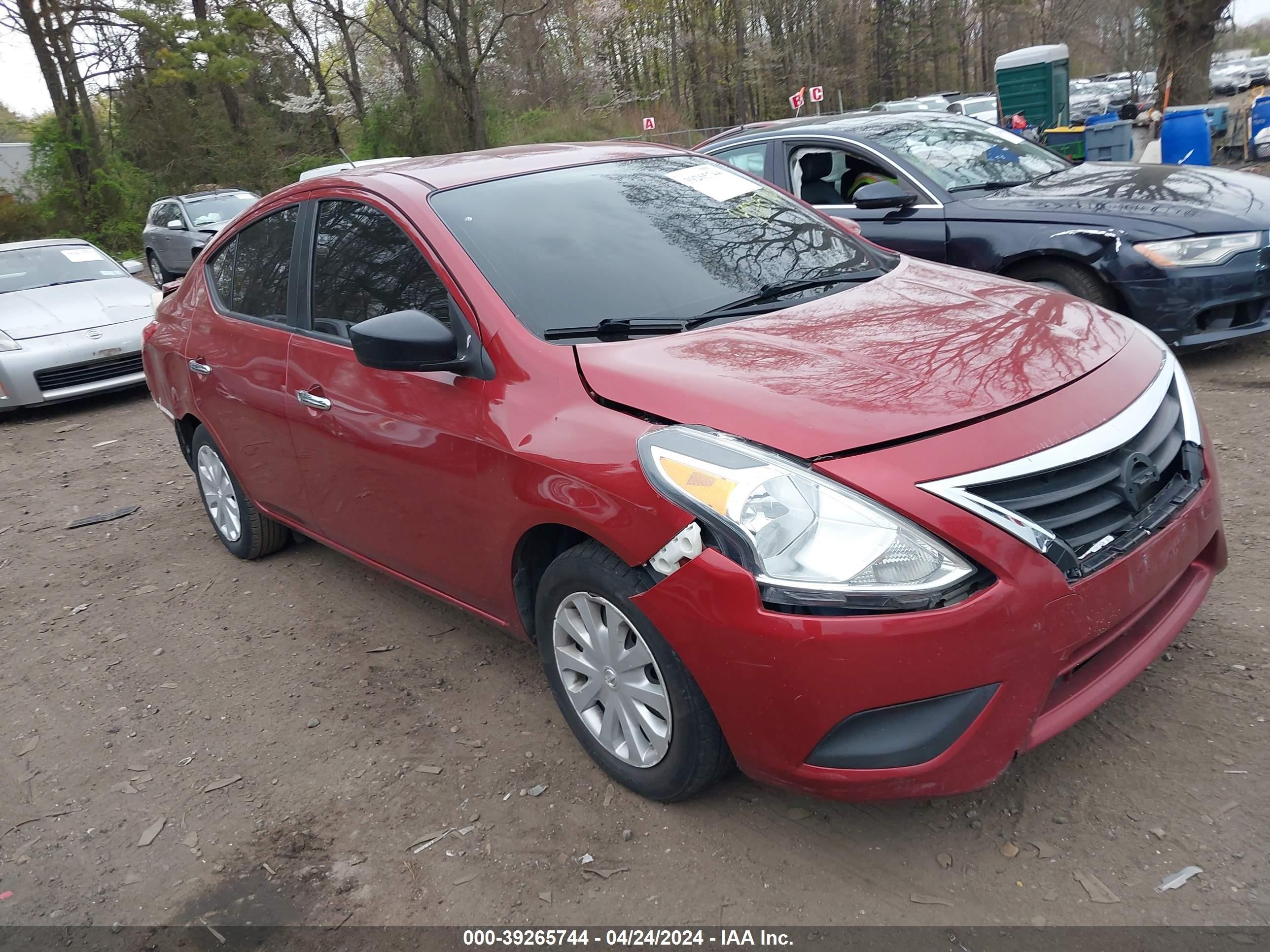 NISSAN VERSA 2016 3n1cn7ap5gl853206