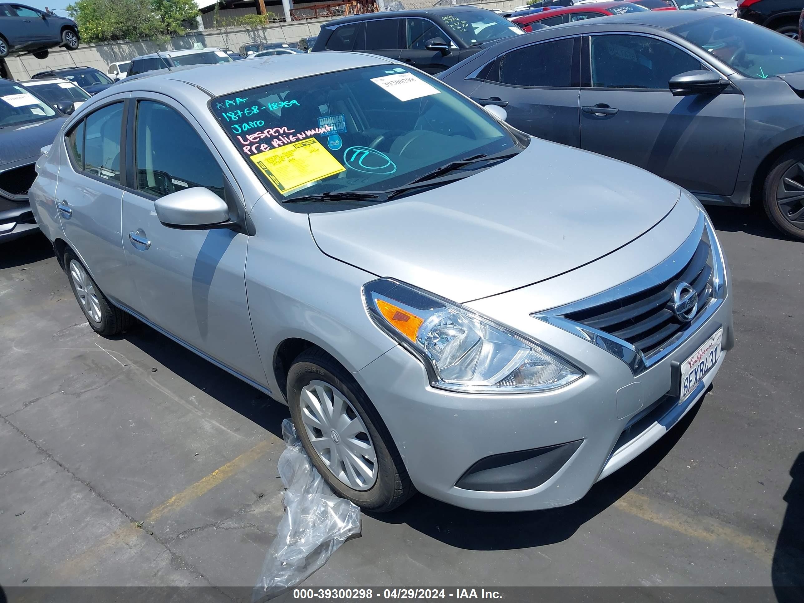 NISSAN VERSA 2017 3n1cn7ap5hk417463