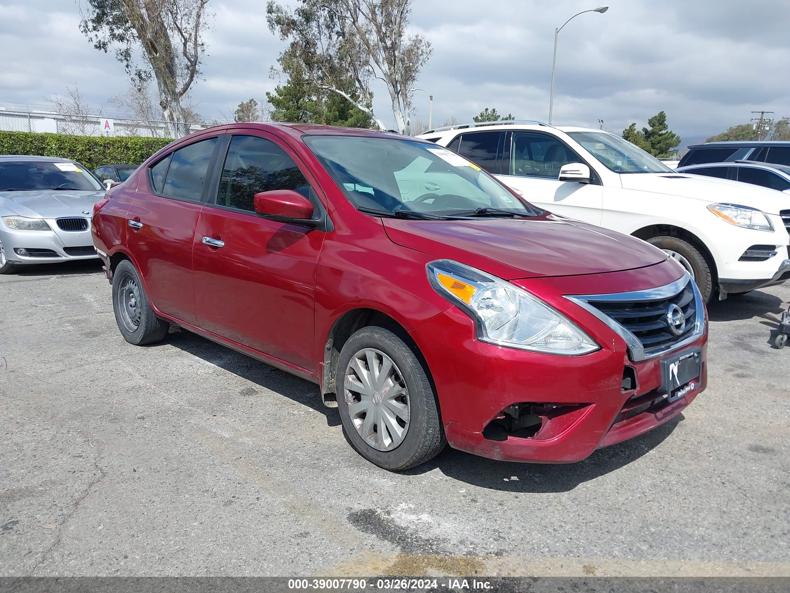 NISSAN VERSA 2017 3n1cn7ap5hl863011