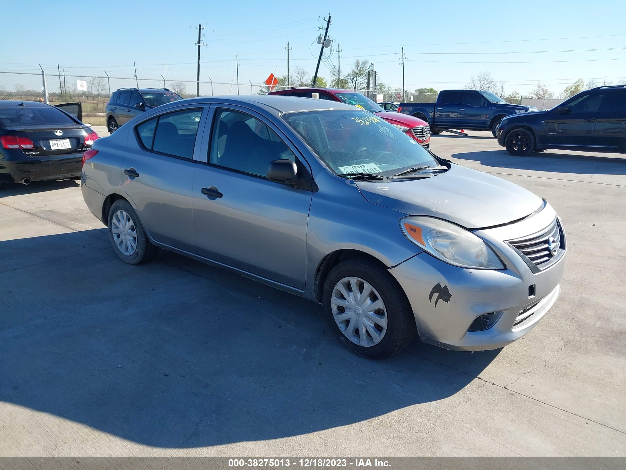 NISSAN VERSA 2013 3n1cn7ap6dl836409