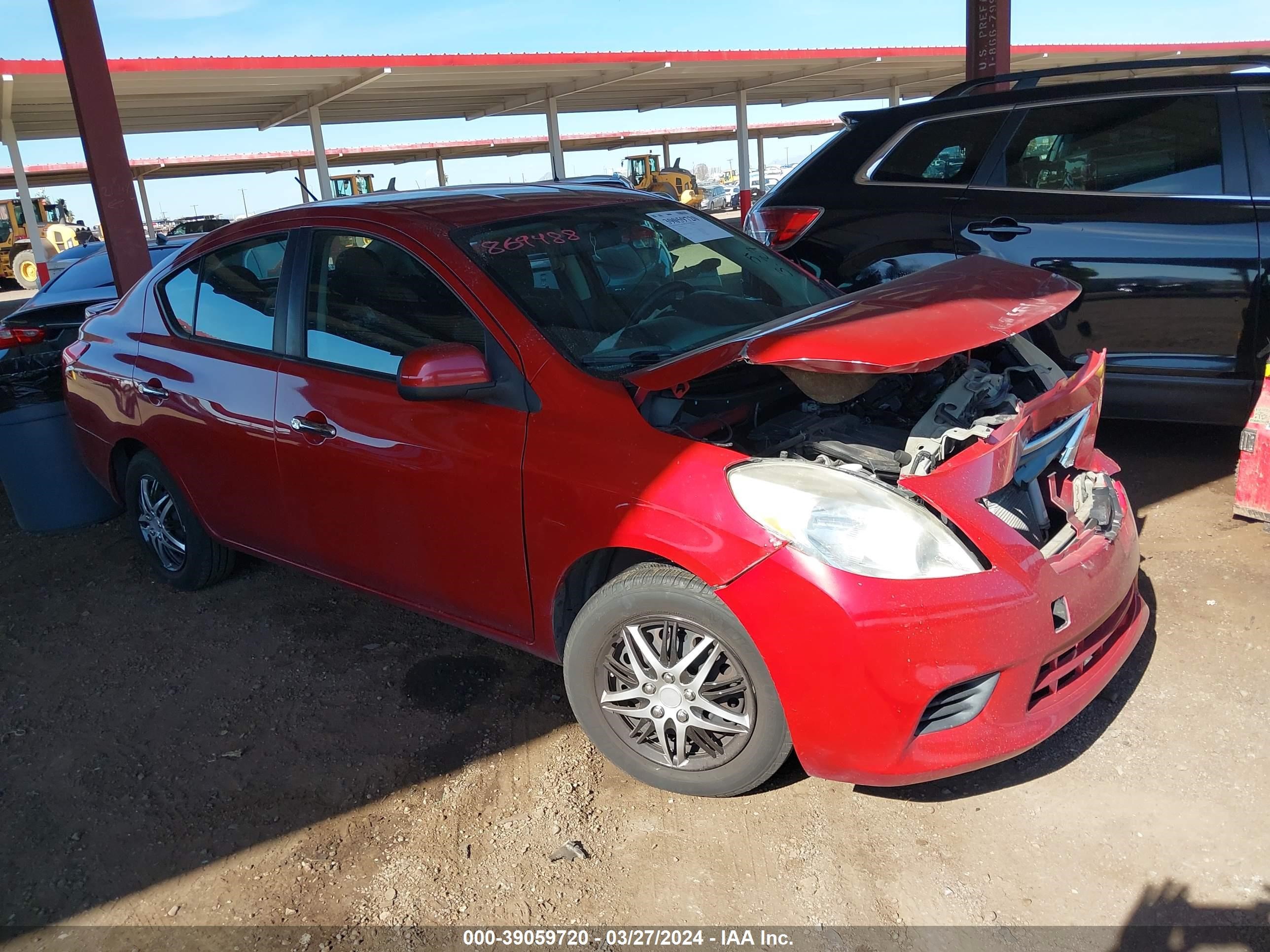 NISSAN VERSA 2013 3n1cn7ap6dl869488