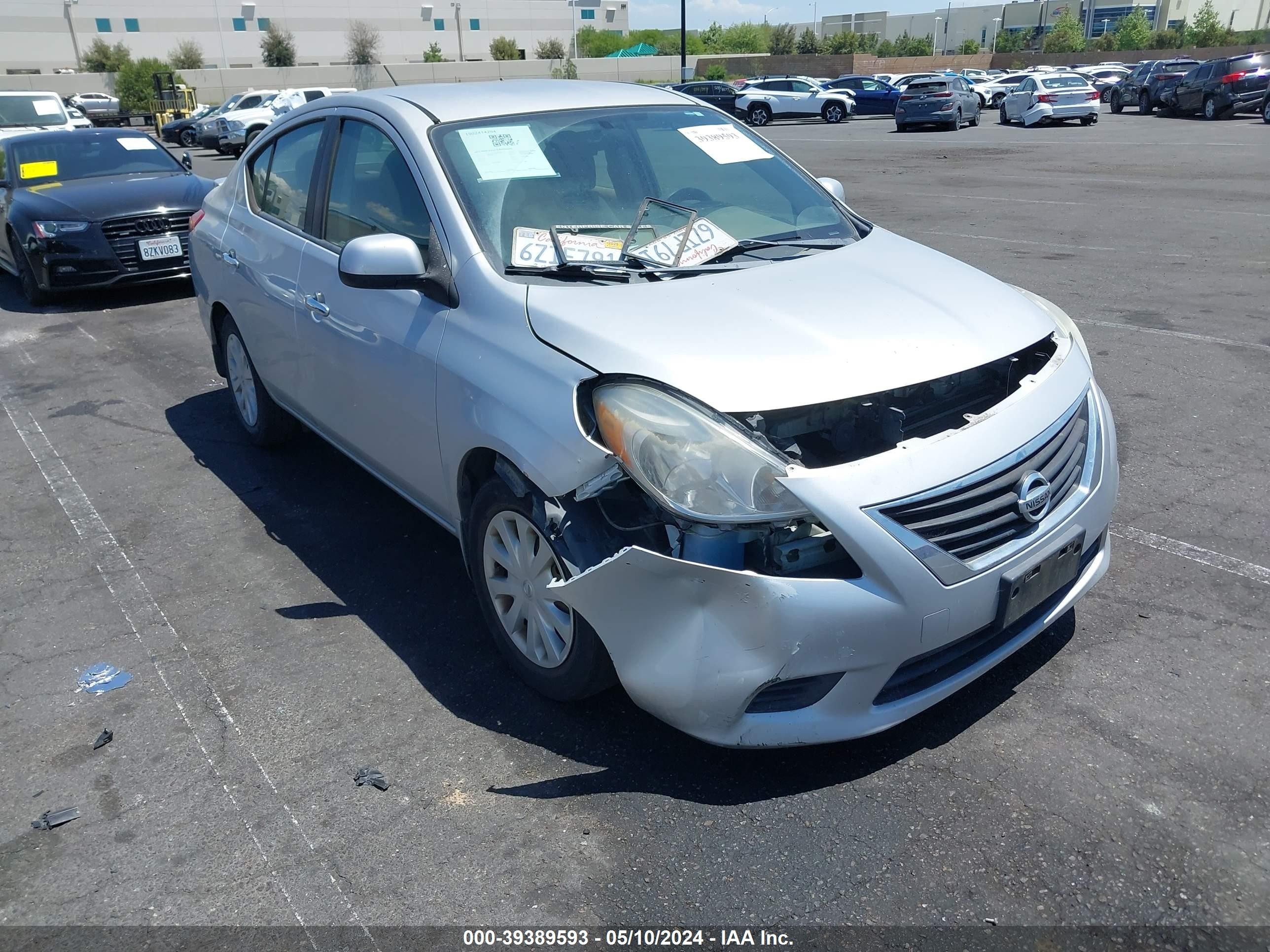 NISSAN VERSA 2013 3n1cn7ap6dl873038