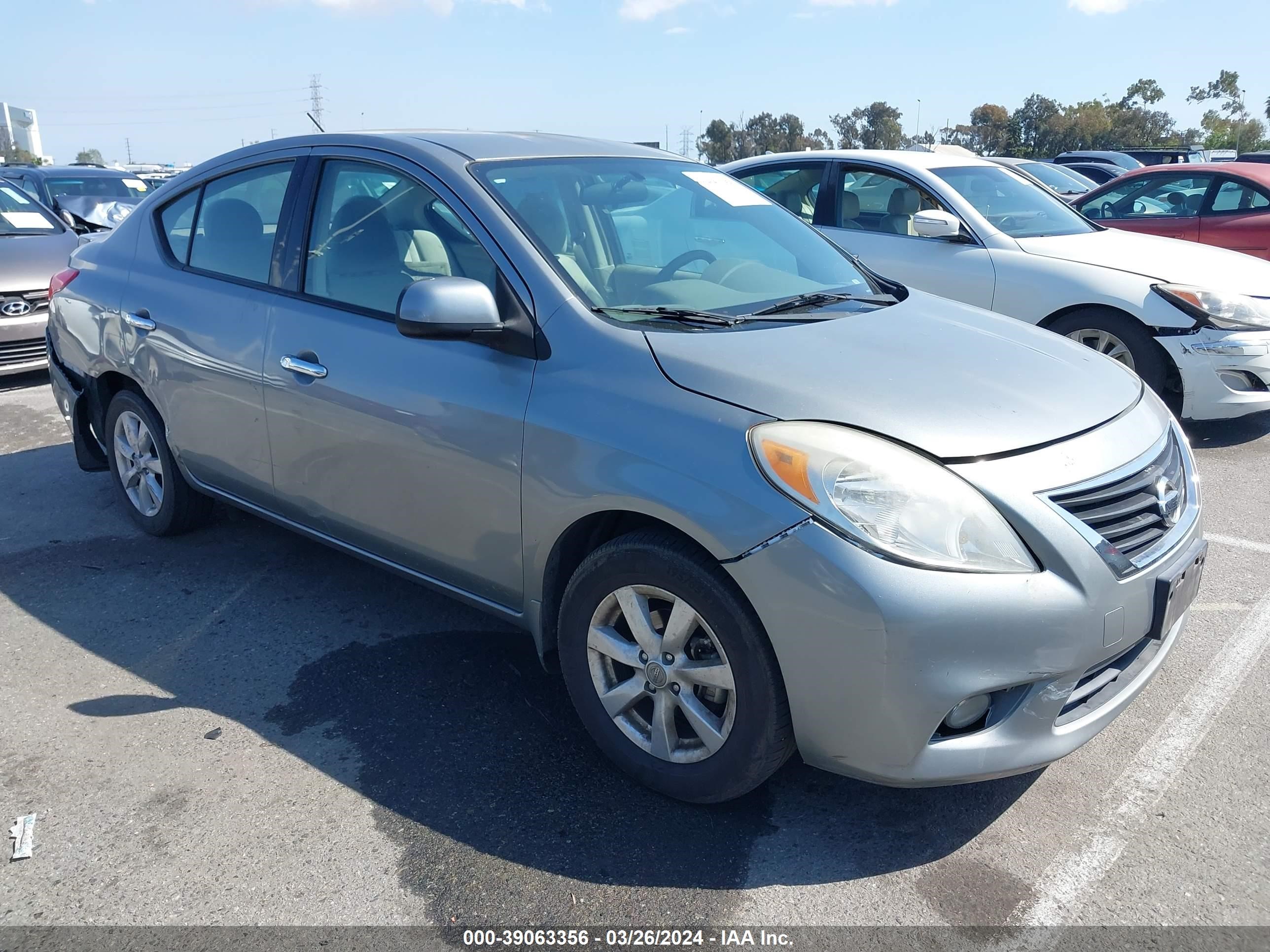 NISSAN VERSA 2014 3n1cn7ap6el823080