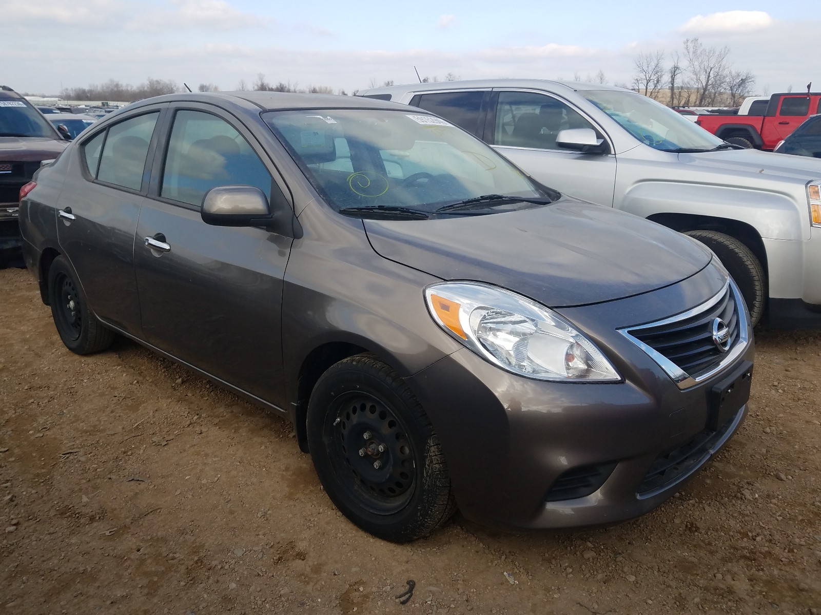 NISSAN VERSA S 2014 3n1cn7ap6el831292