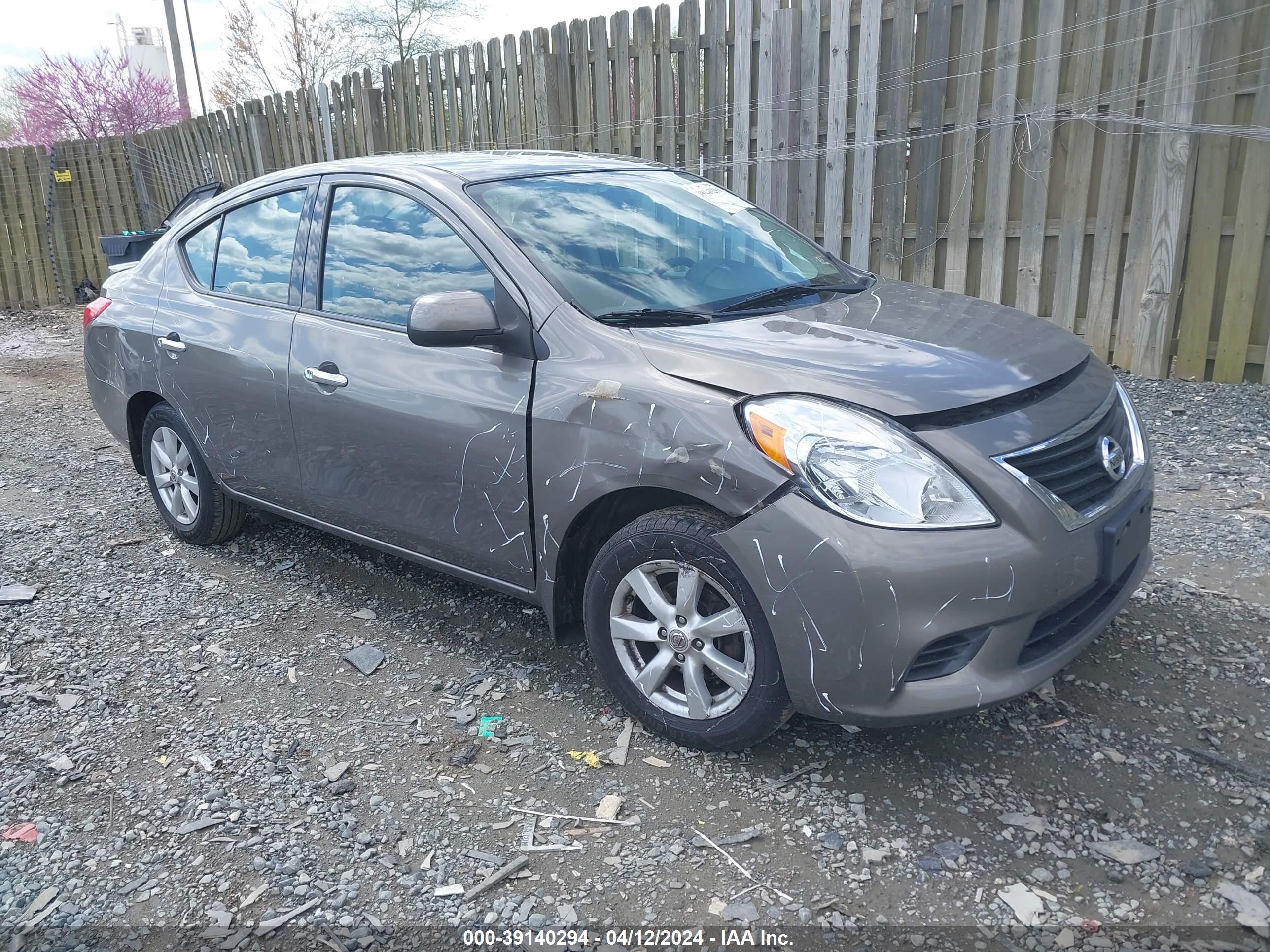 NISSAN VERSA 2014 3n1cn7ap6el832619