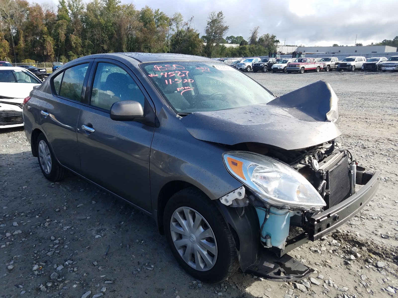 NISSAN VERSA S 2014 3n1cn7ap6el845872