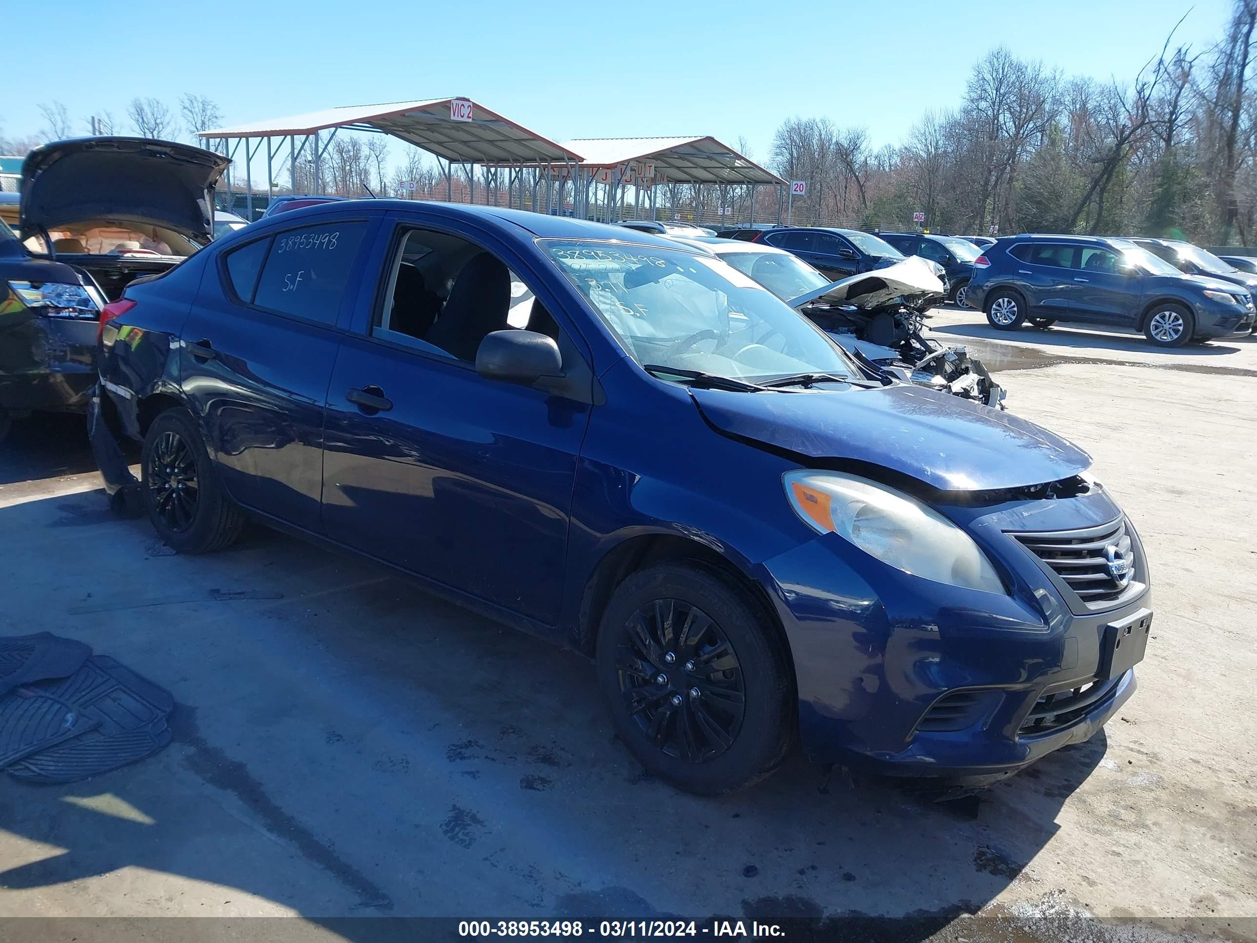 NISSAN VERSA 2014 3n1cn7ap6el853275